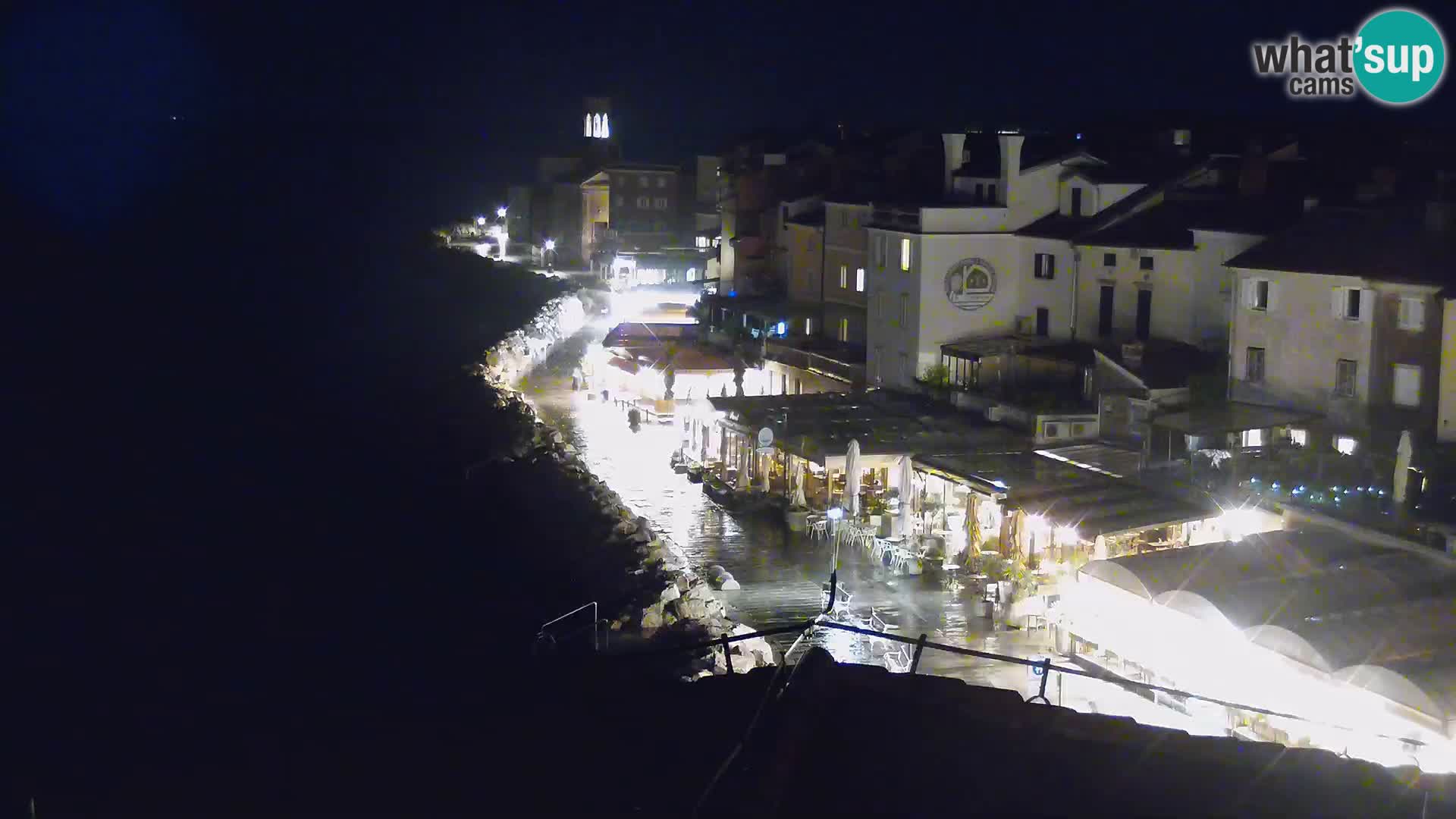 Spletna kamera Piran punta | Piransko nabrežje ¨- Hotel Piran