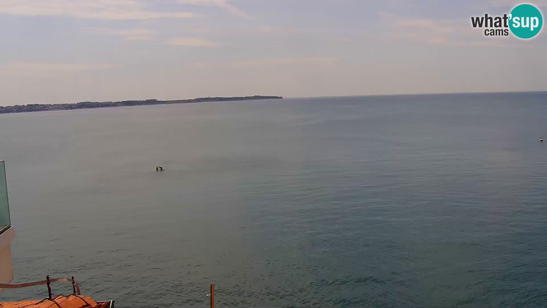 PIRAN Punta webcam | Seaside Promenade | Hotel Piran