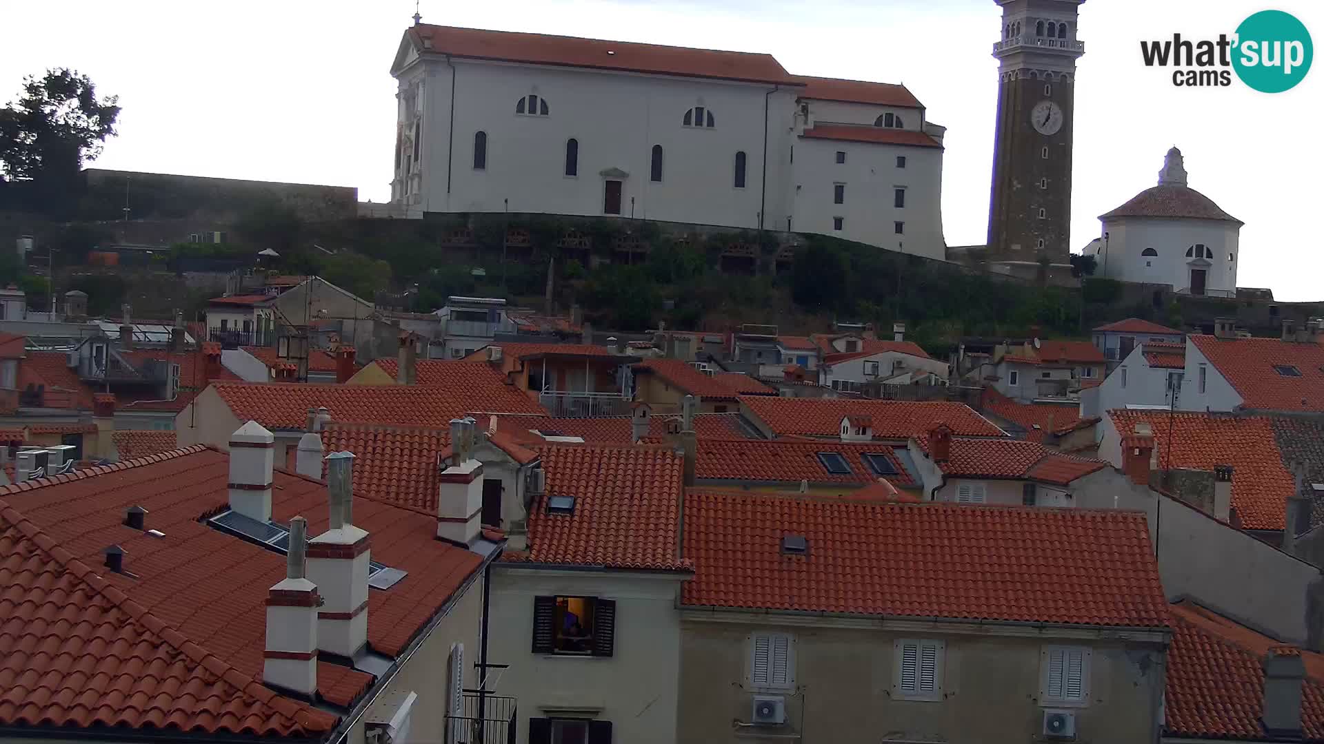 Spletna kamera Piran punta | Piransko nabrežje ¨- Hotel Piran