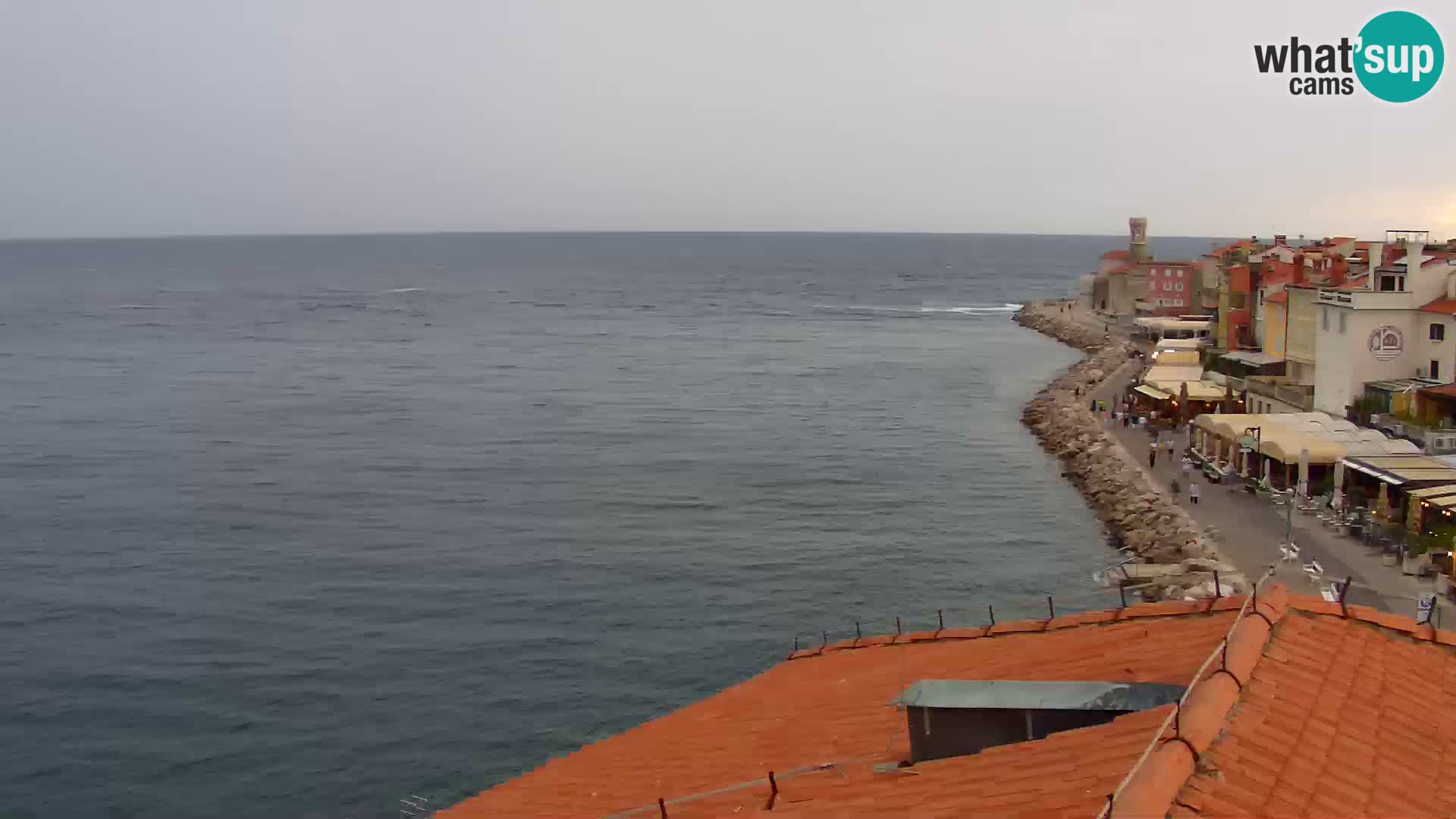 Spletna kamera Piran punta | Piransko nabrežje ¨- Hotel Piran