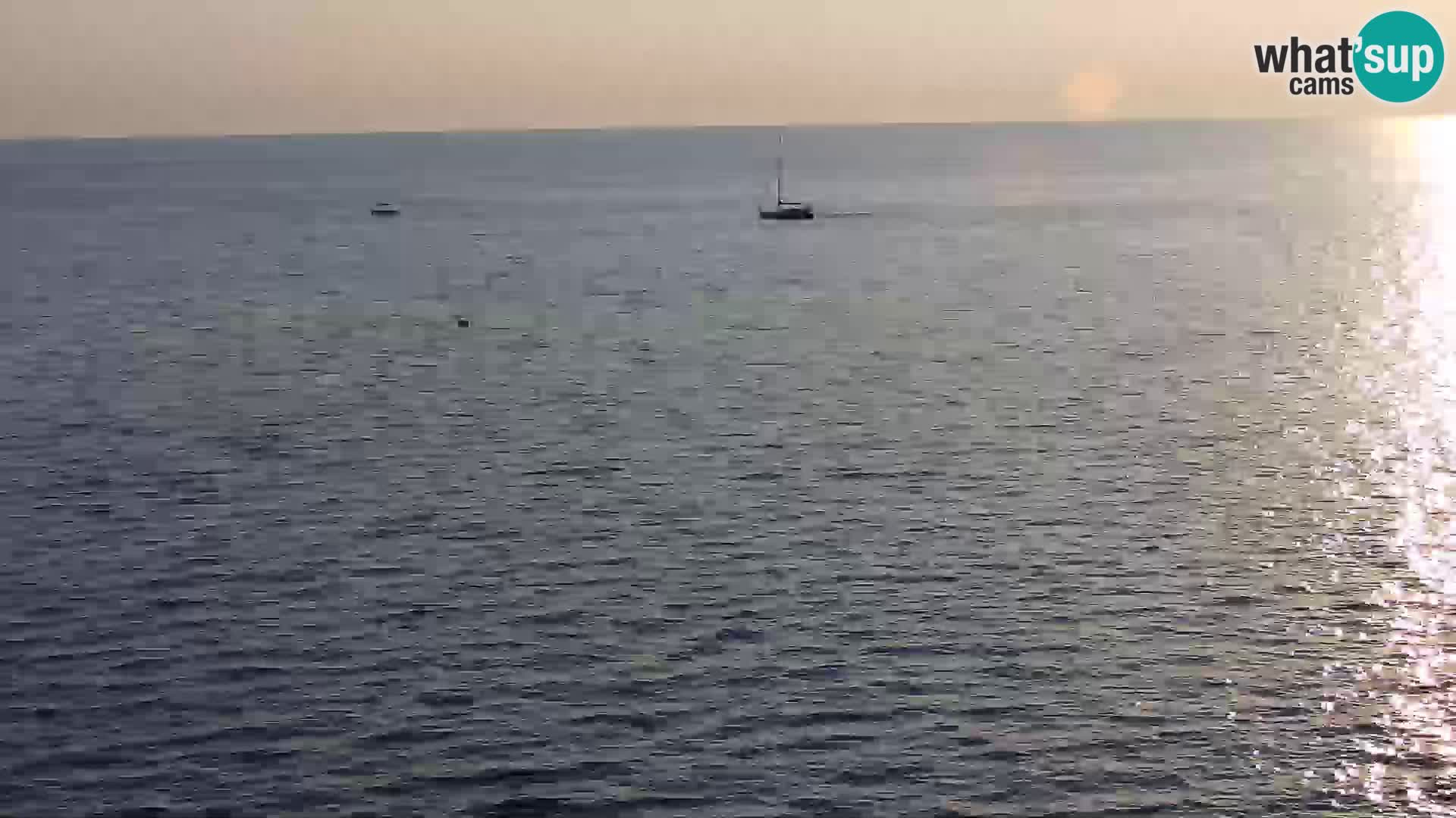 PIRAN Webcam | Strandpromenade Punta | Hotel Piran