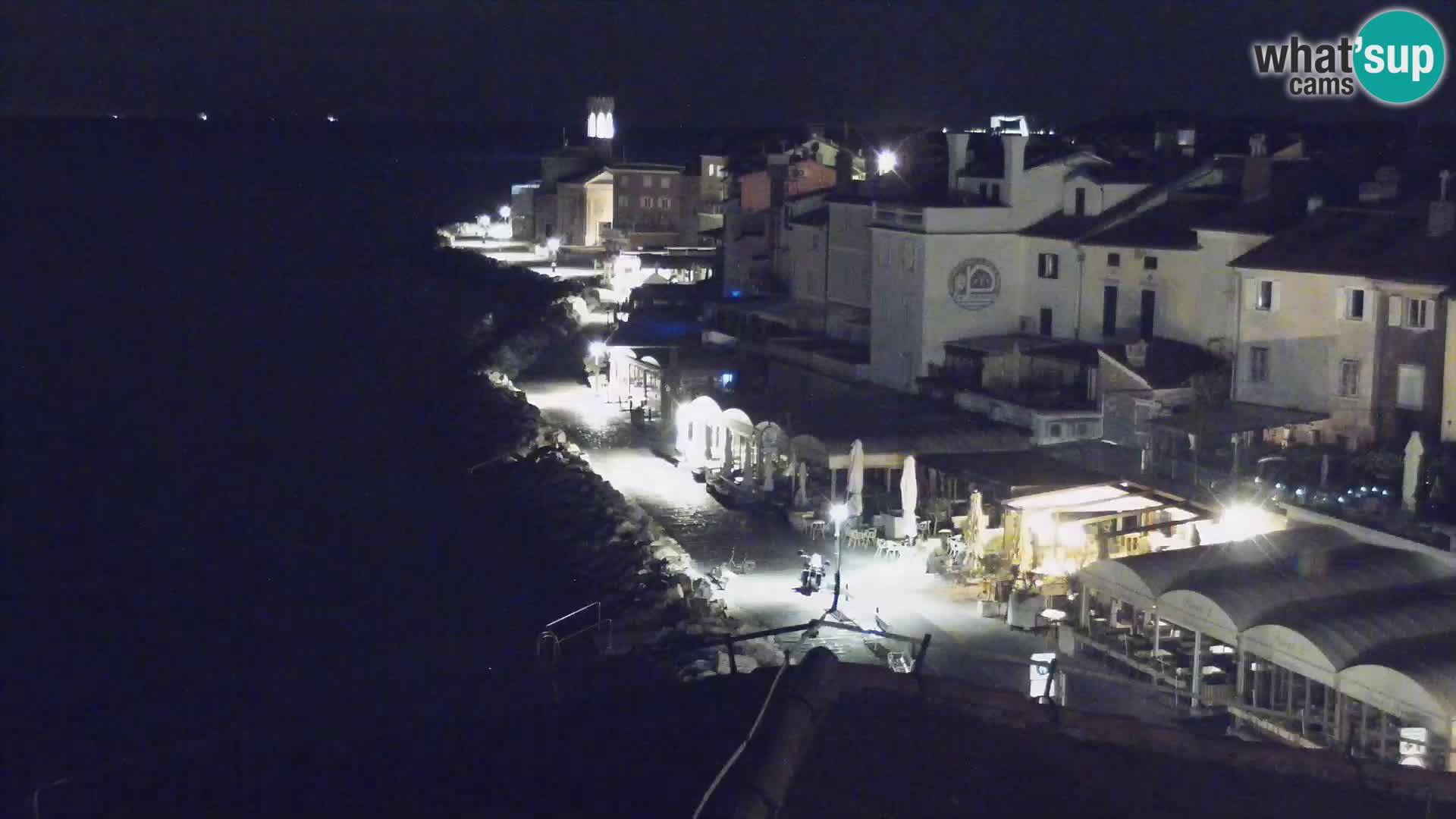 Spletna kamera Piran punta | Piransko nabrežje ¨- Hotel Piran