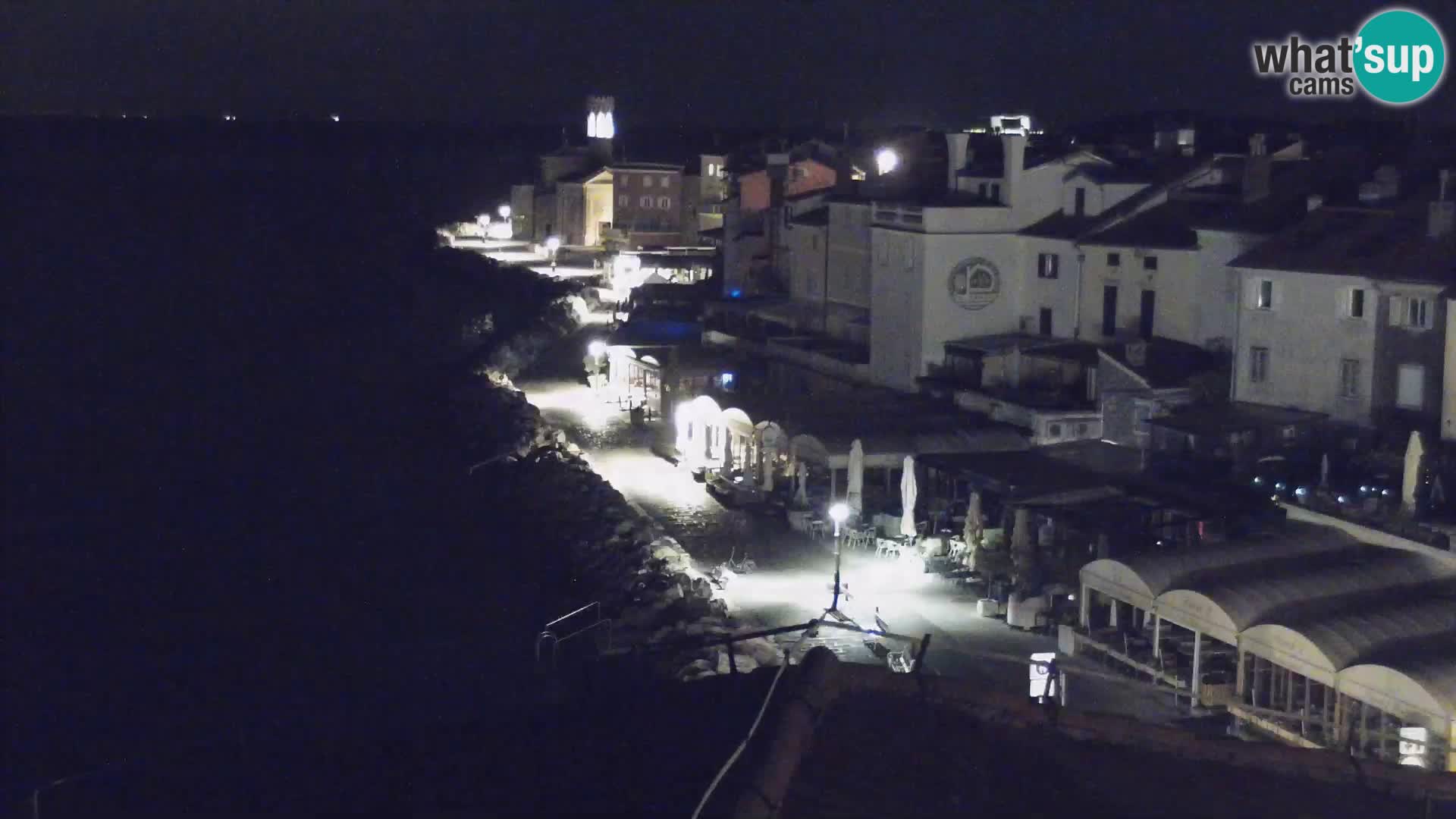 Spletna kamera Piran punta | Piransko nabrežje ¨- Hotel Piran
