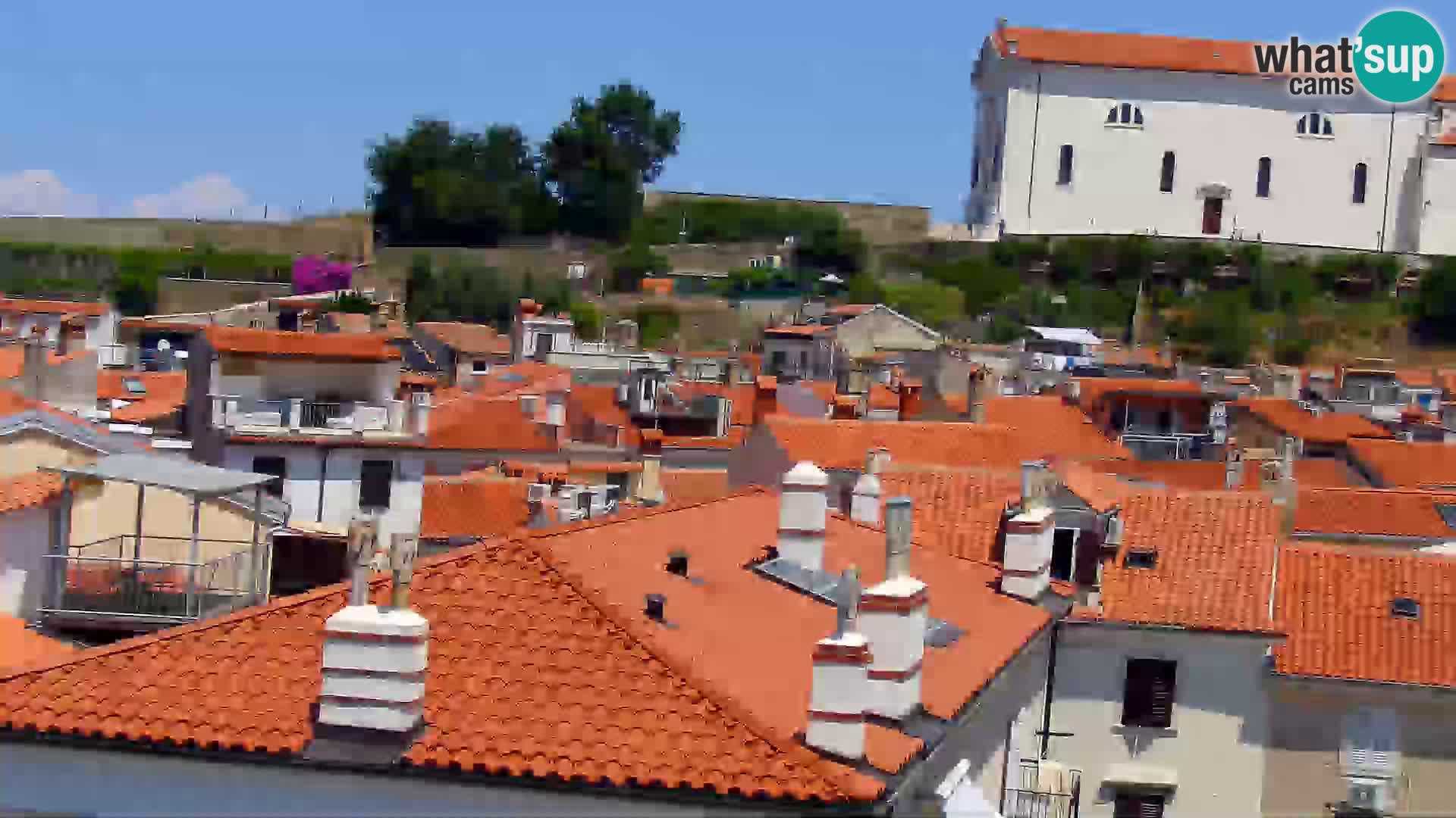 Spletna kamera Piran punta | Piransko nabrežje ¨- Hotel Piran