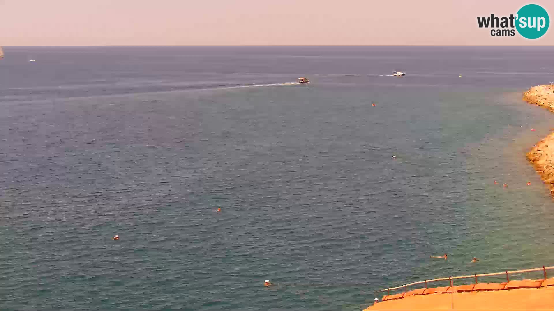 PIRAN Punta webcam | Seaside Promenade | Hotel Piran