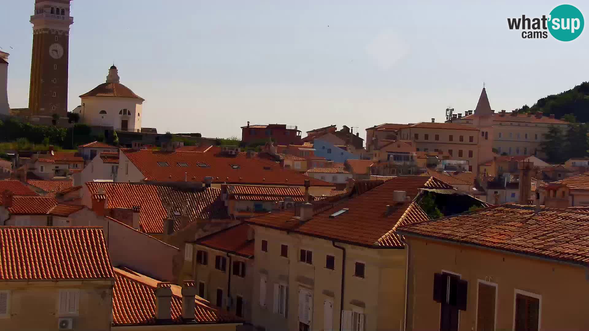 Spletna kamera Piran punta | Piransko nabrežje ¨- Hotel Piran