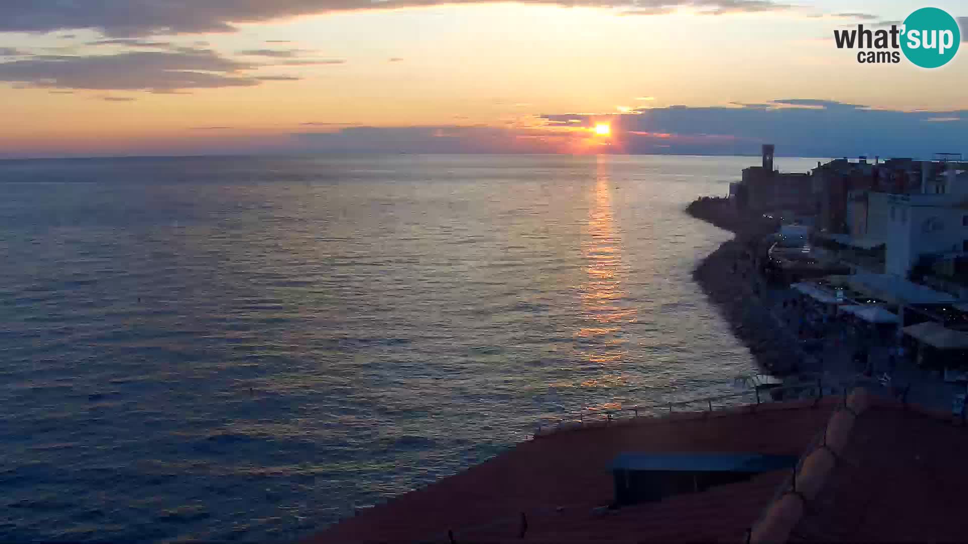 Spletna kamera Piran punta | Piransko nabrežje ¨- Hotel Piran