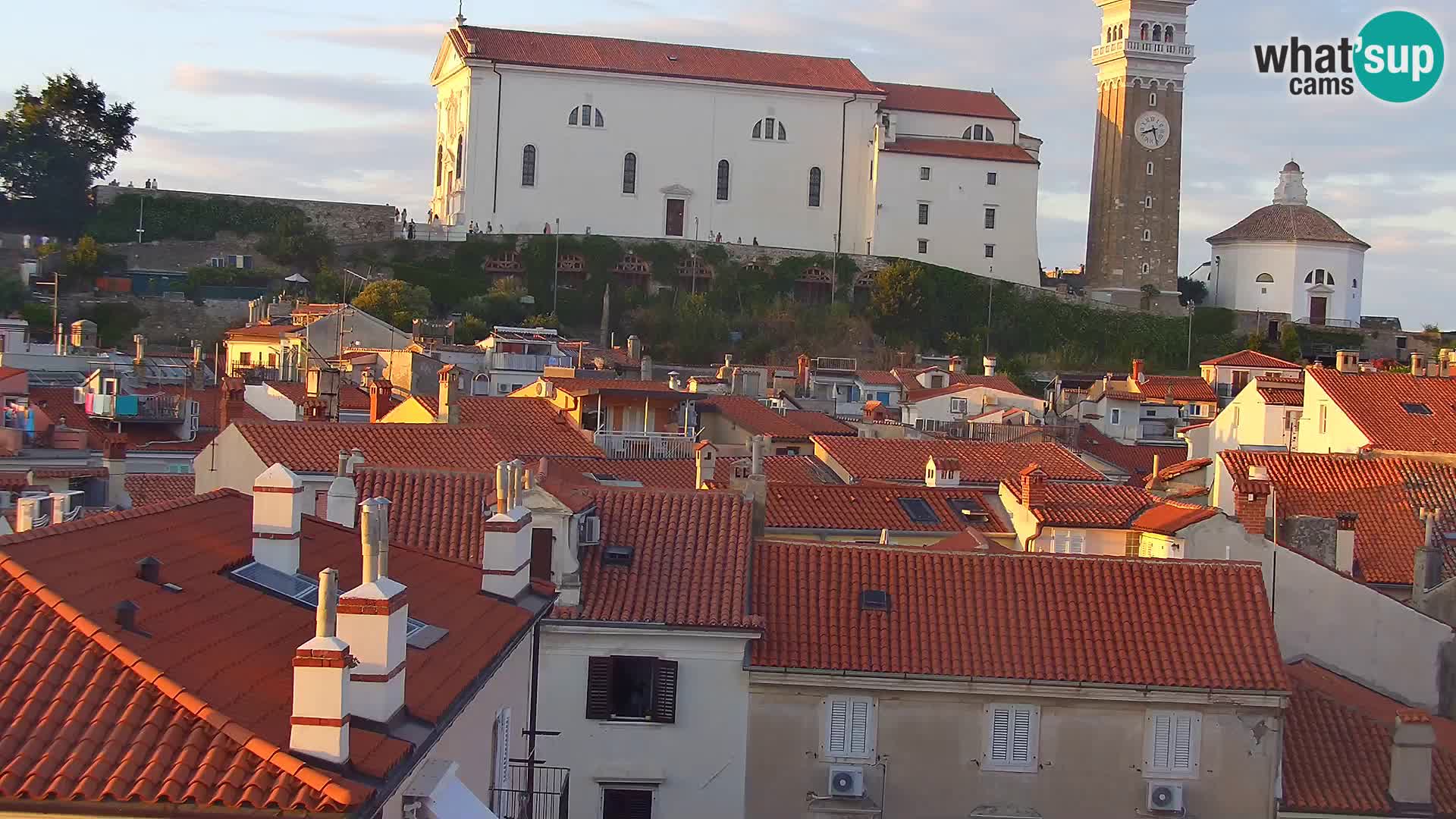 Spletna kamera Piran punta | Piransko nabrežje ¨- Hotel Piran