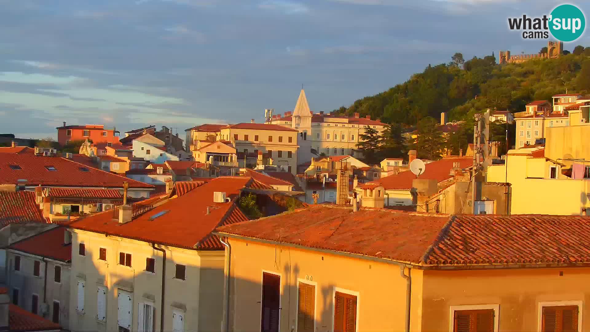 Spletna kamera Piran punta | Piransko nabrežje ¨- Hotel Piran