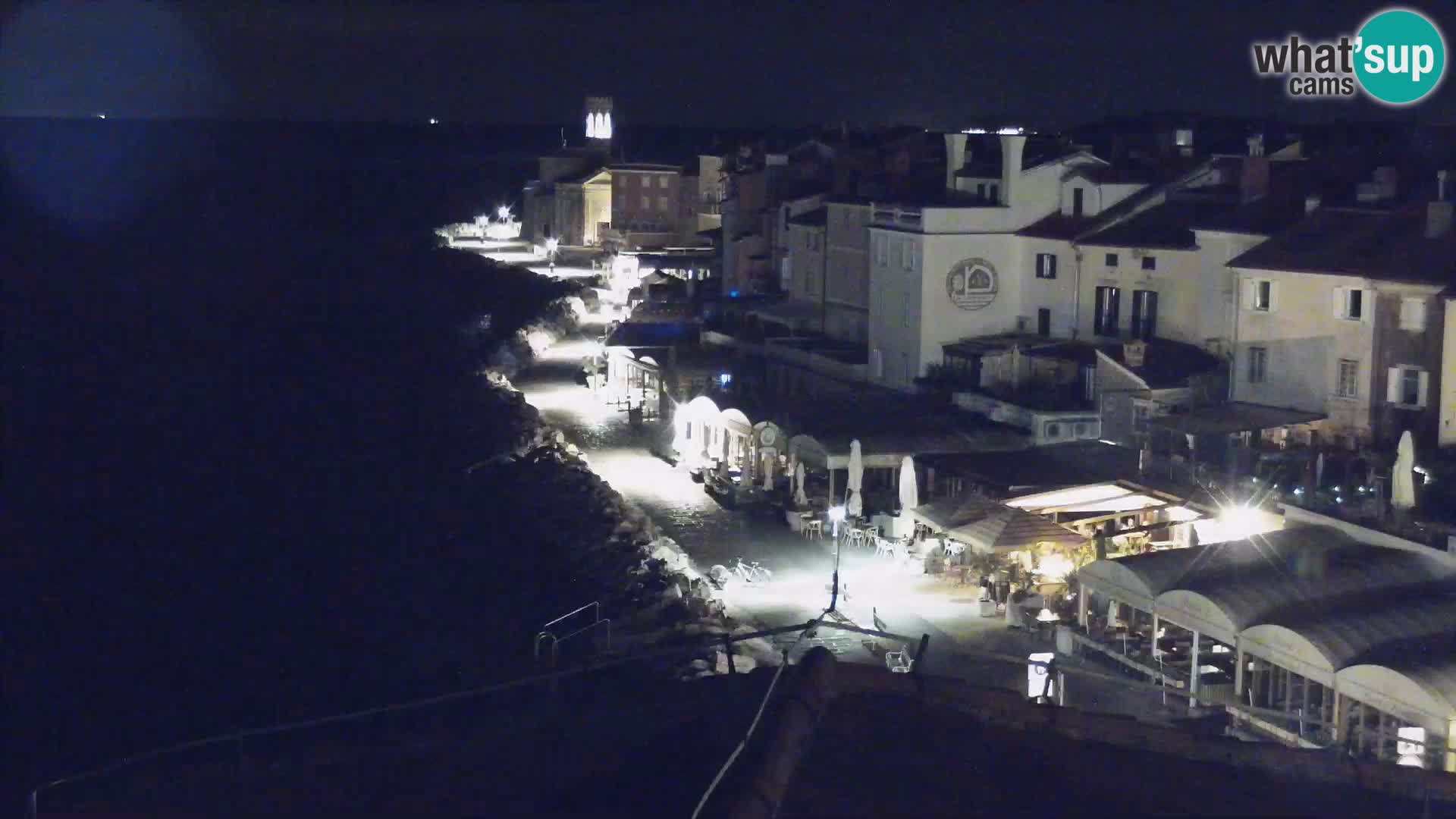 Spletna kamera Piran punta | Piransko nabrežje ¨- Hotel Piran
