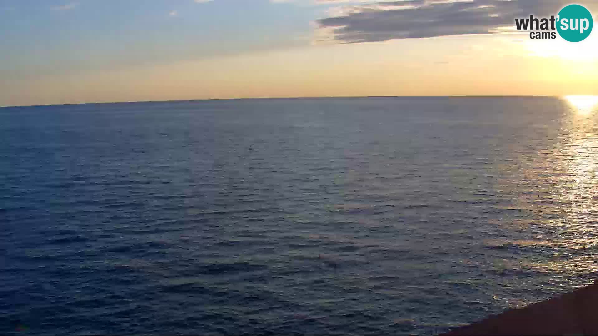 PIRAN Webcam | Strandpromenade Punta | Hotel Piran