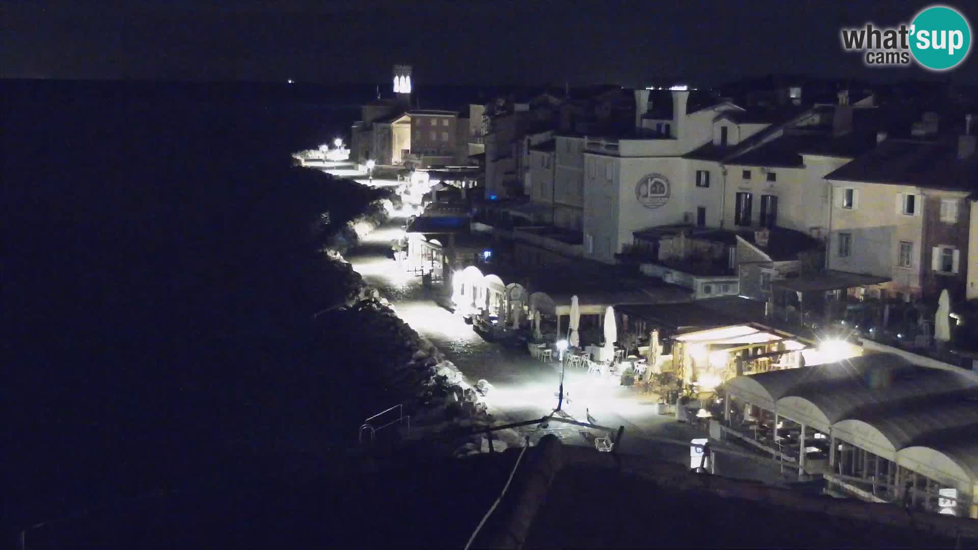 Spletna kamera Piran punta | Piransko nabrežje ¨- Hotel Piran