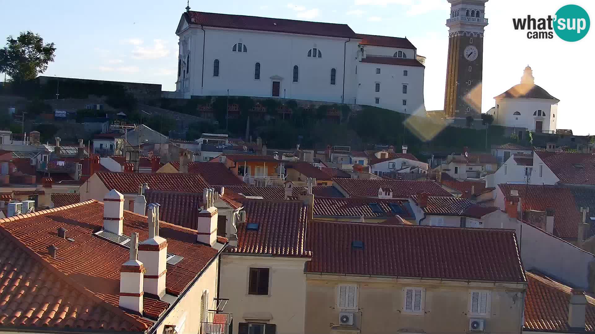 ﻿Pirano Webcam | Lungomare di Pirano | Hotel Piran