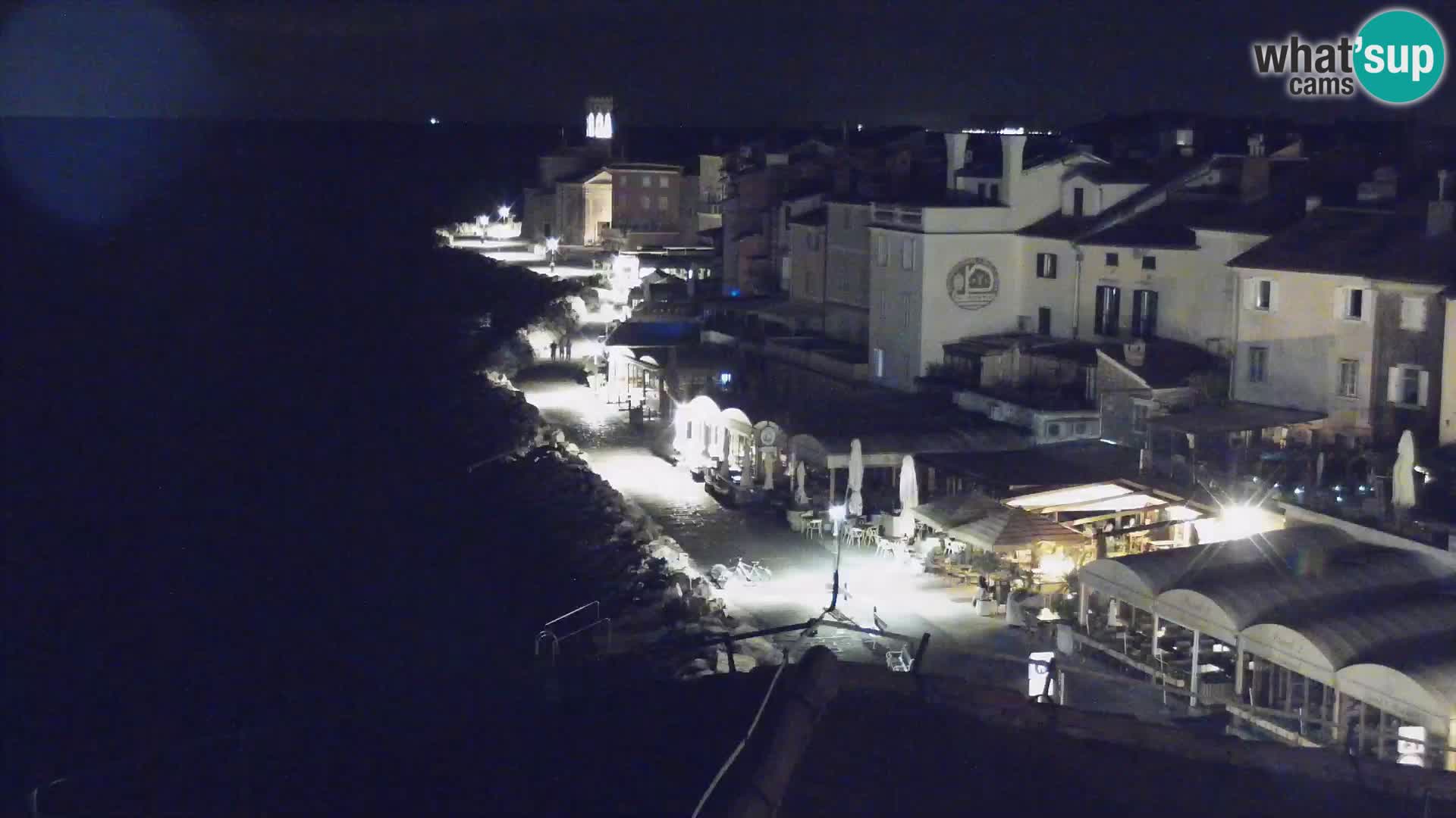 Spletna kamera Piran punta | Piransko nabrežje ¨- Hotel Piran