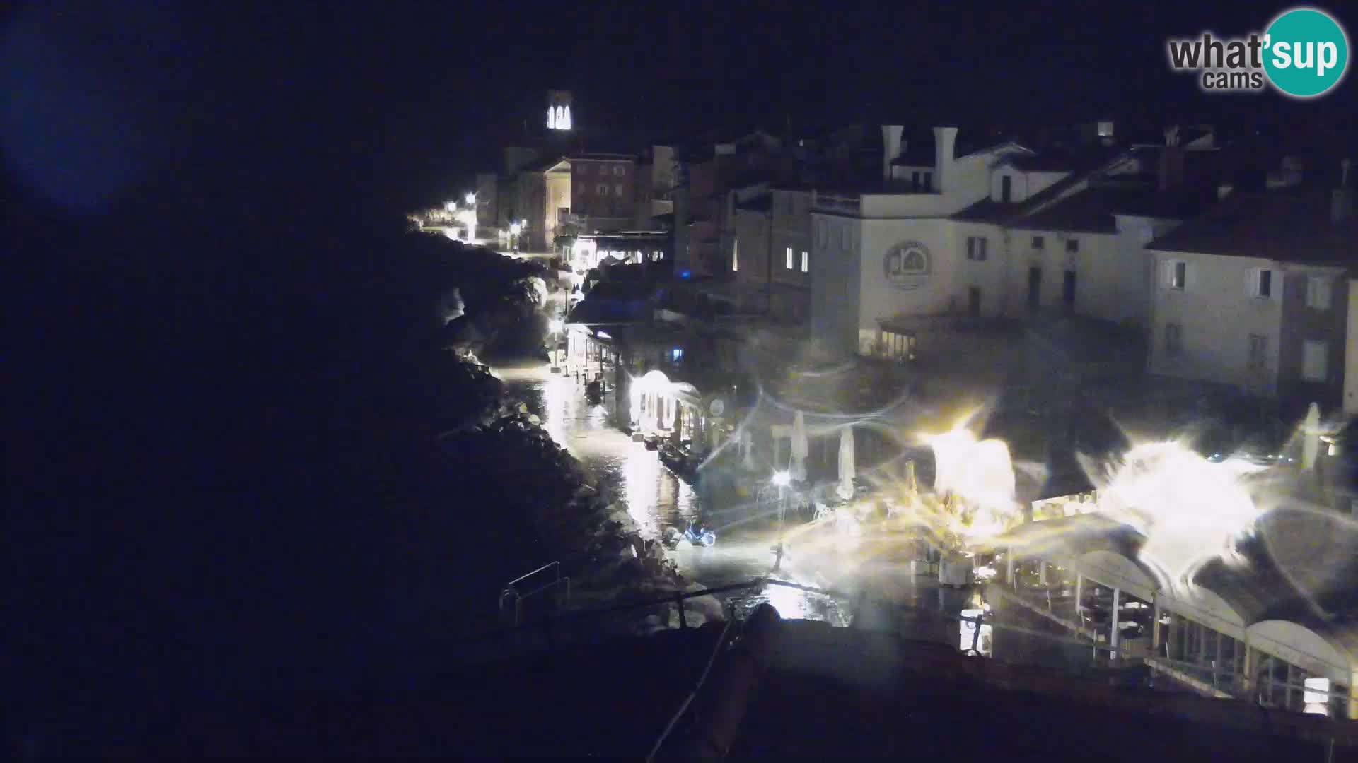 Spletna kamera Piran punta | Piransko nabrežje ¨- Hotel Piran