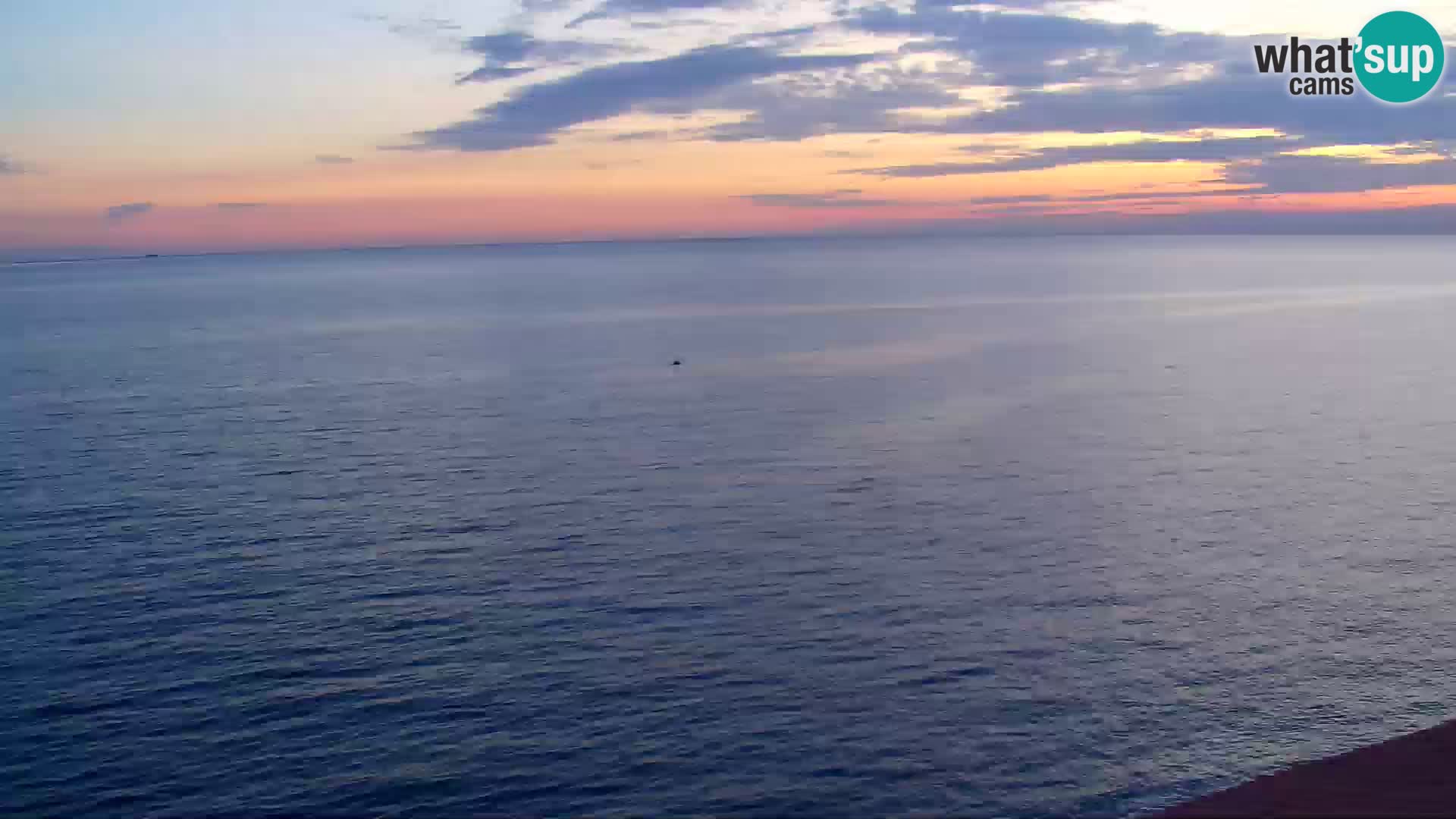 PIRAN Punta webcam | Seaside Promenade | Hotel Piran