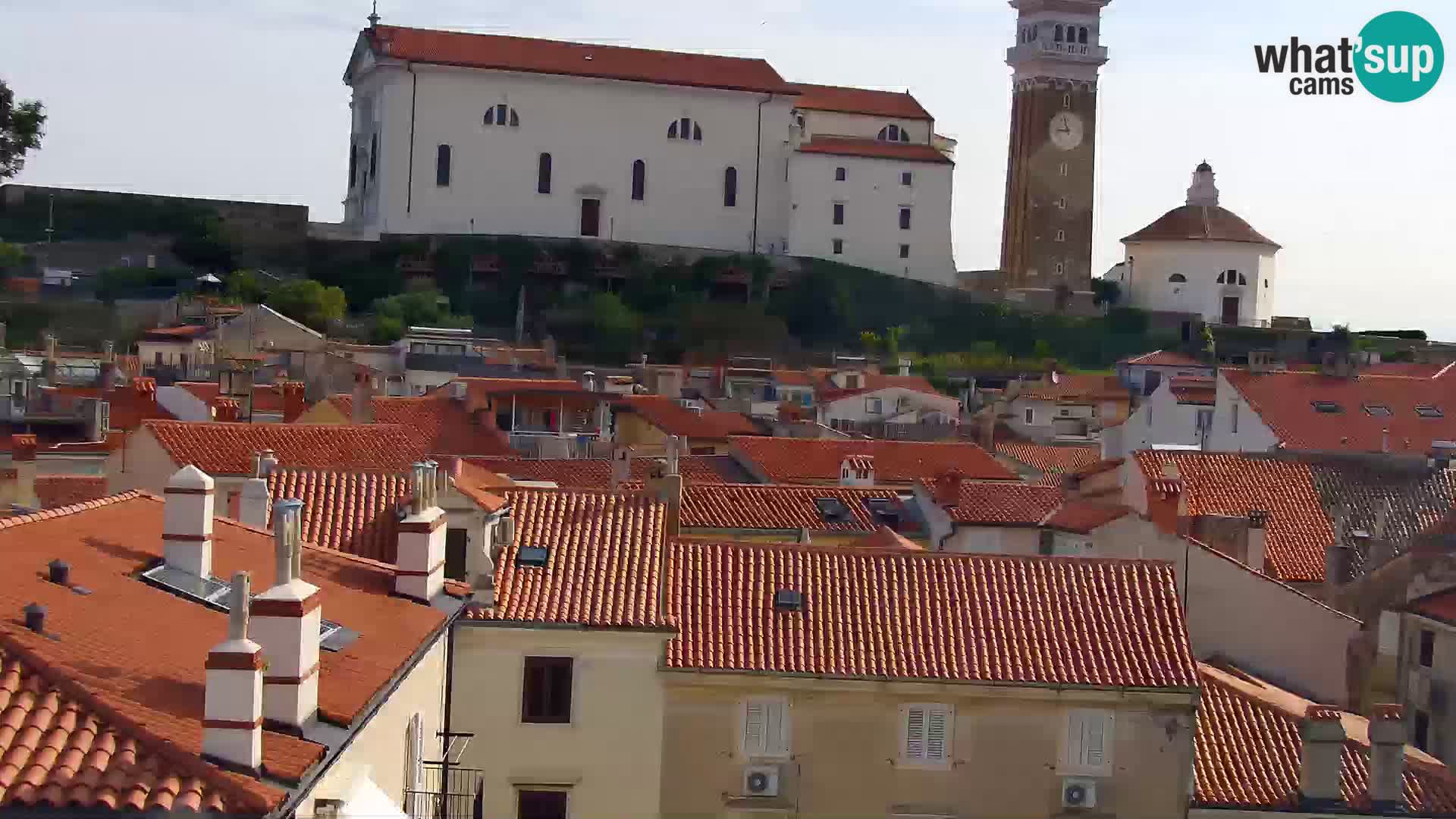 ﻿Pirano Webcam | Lungomare di Pirano | Hotel Piran