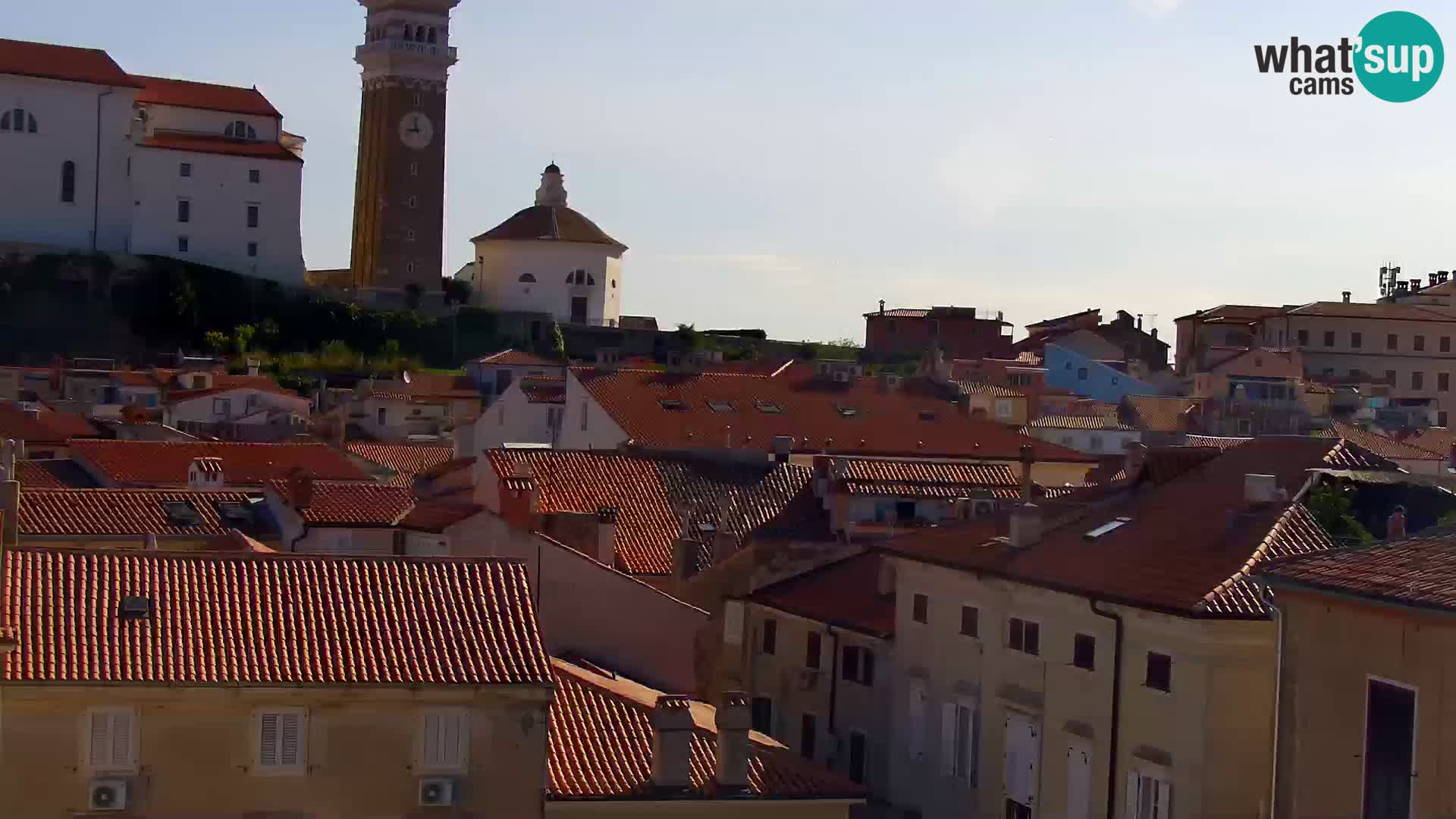 ﻿Pirano Webcam | Lungomare di Pirano | Hotel Piran