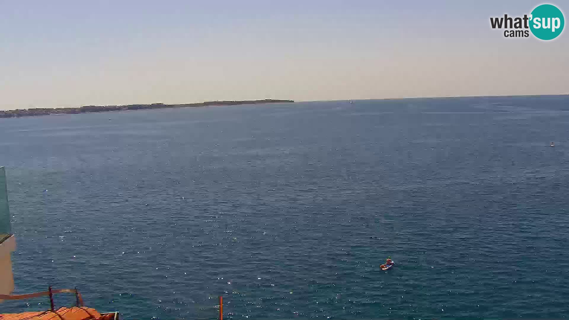 PIRAN Punta webcam | Seaside Promenade | Hotel Piran