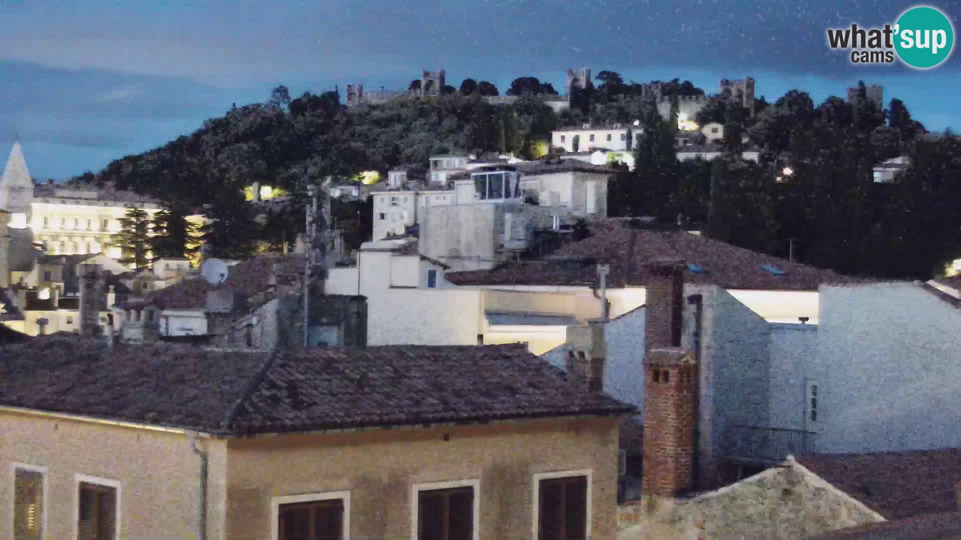 PIRAN Punta webcam | Seaside Promenade | Hotel Piran