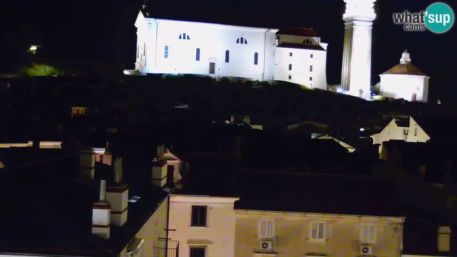 Spletna kamera Piran punta | Piransko nabrežje ¨- Hotel Piran