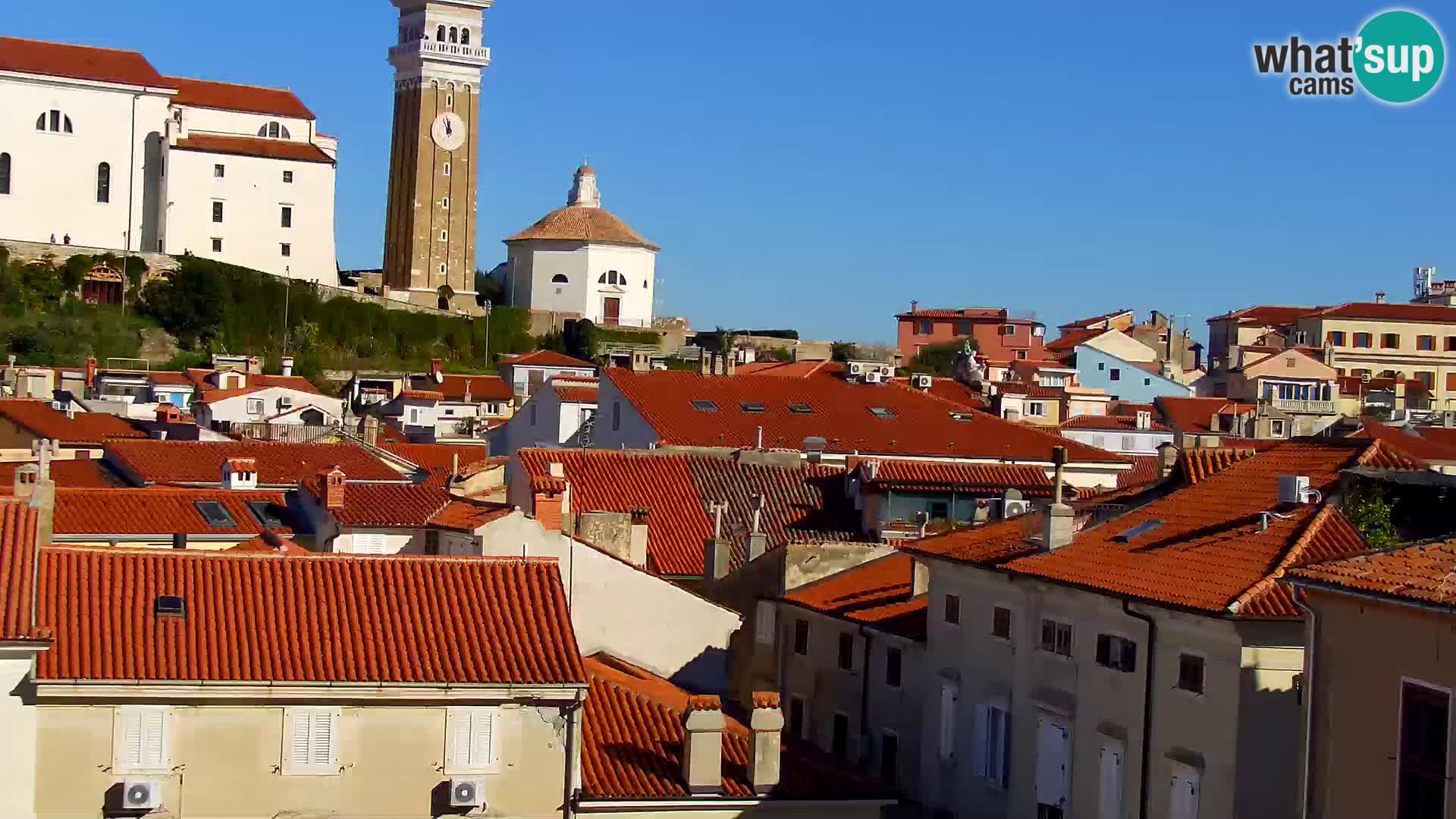 Pirano Webcam | Lungomare di Pirano | Hotel Piran