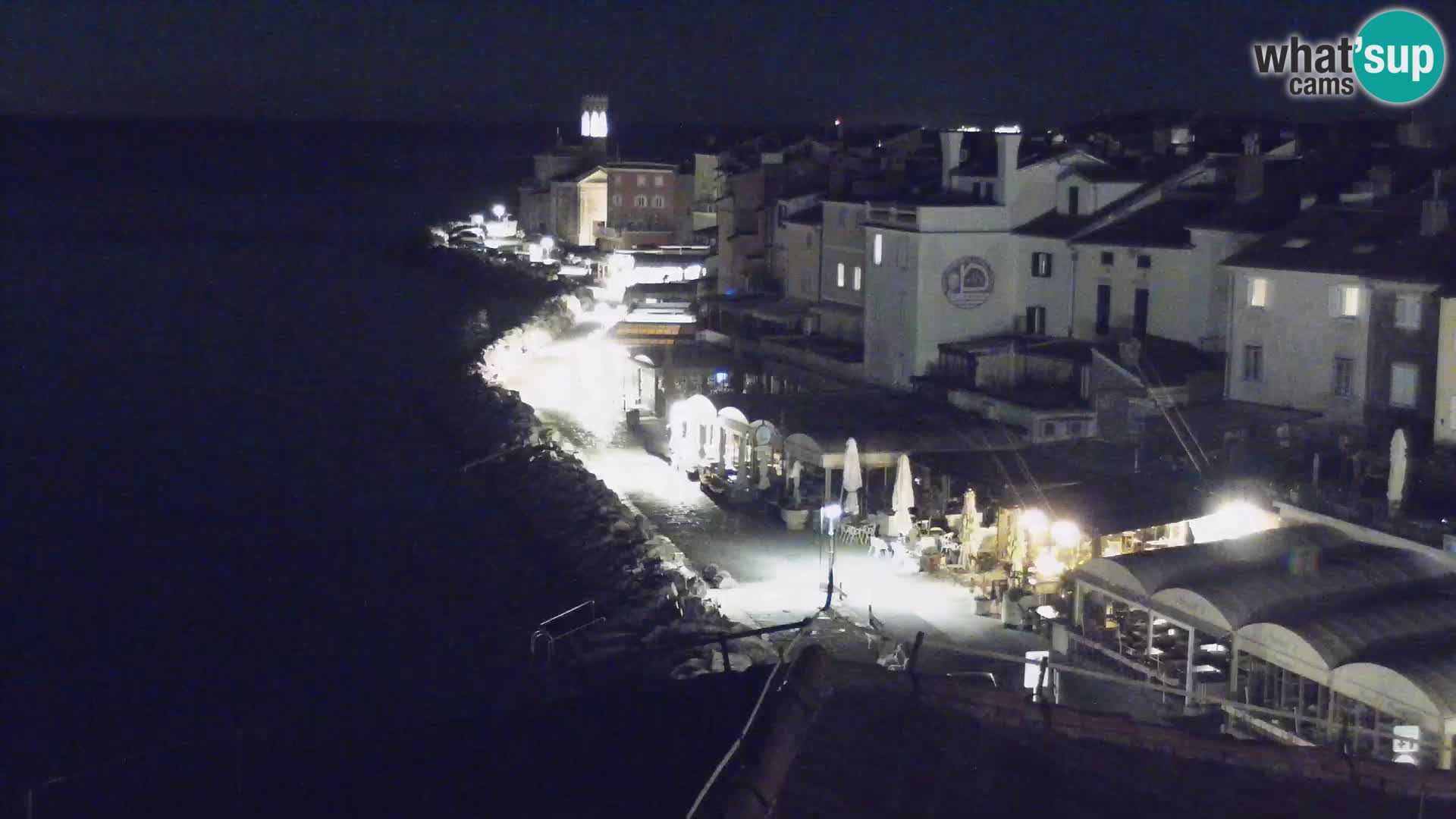 Spletna kamera Piran punta | Piransko nabrežje ¨- Hotel Piran