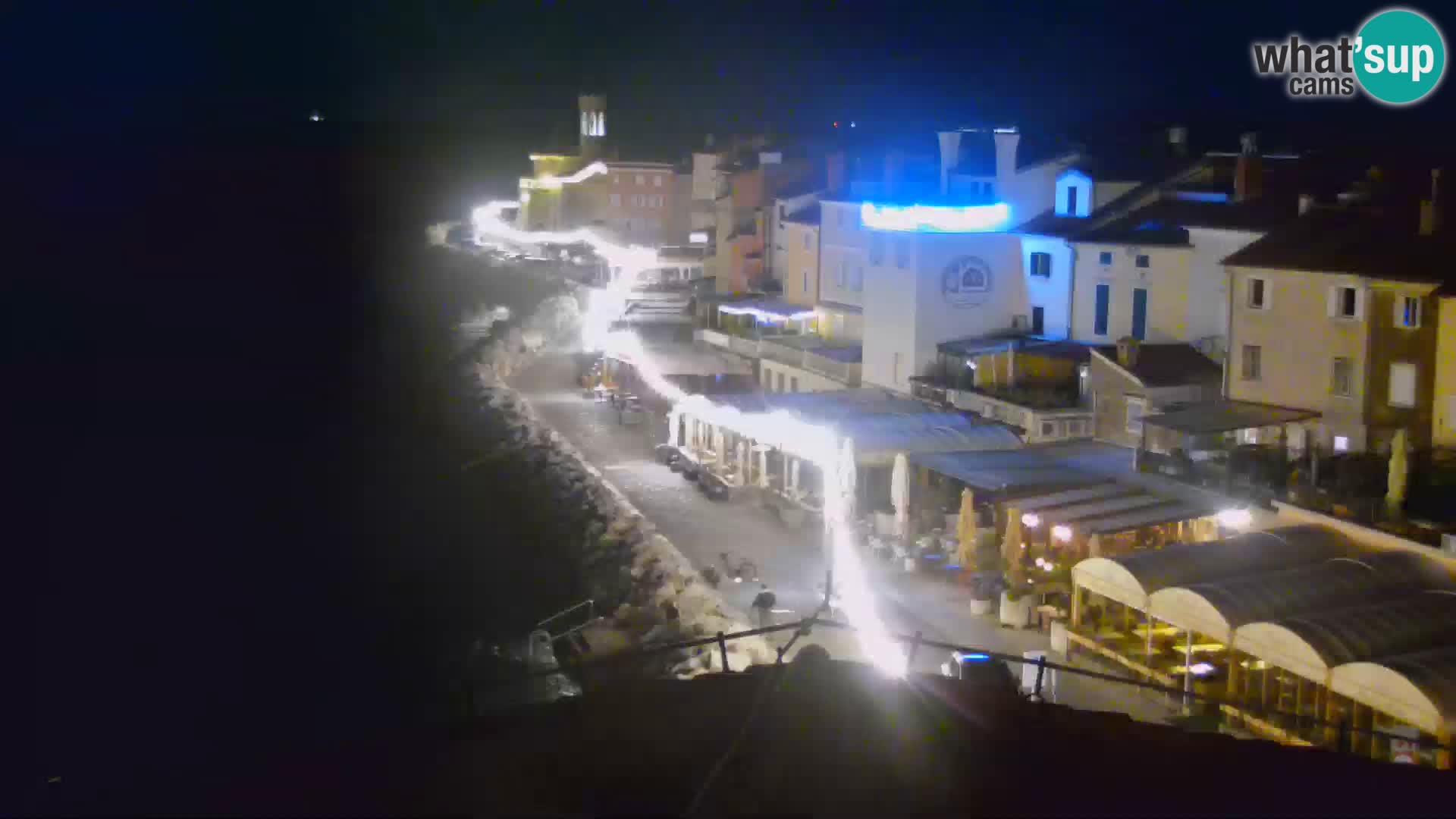 Pirano Webcam | Lungomare di Pirano | Hotel Piran