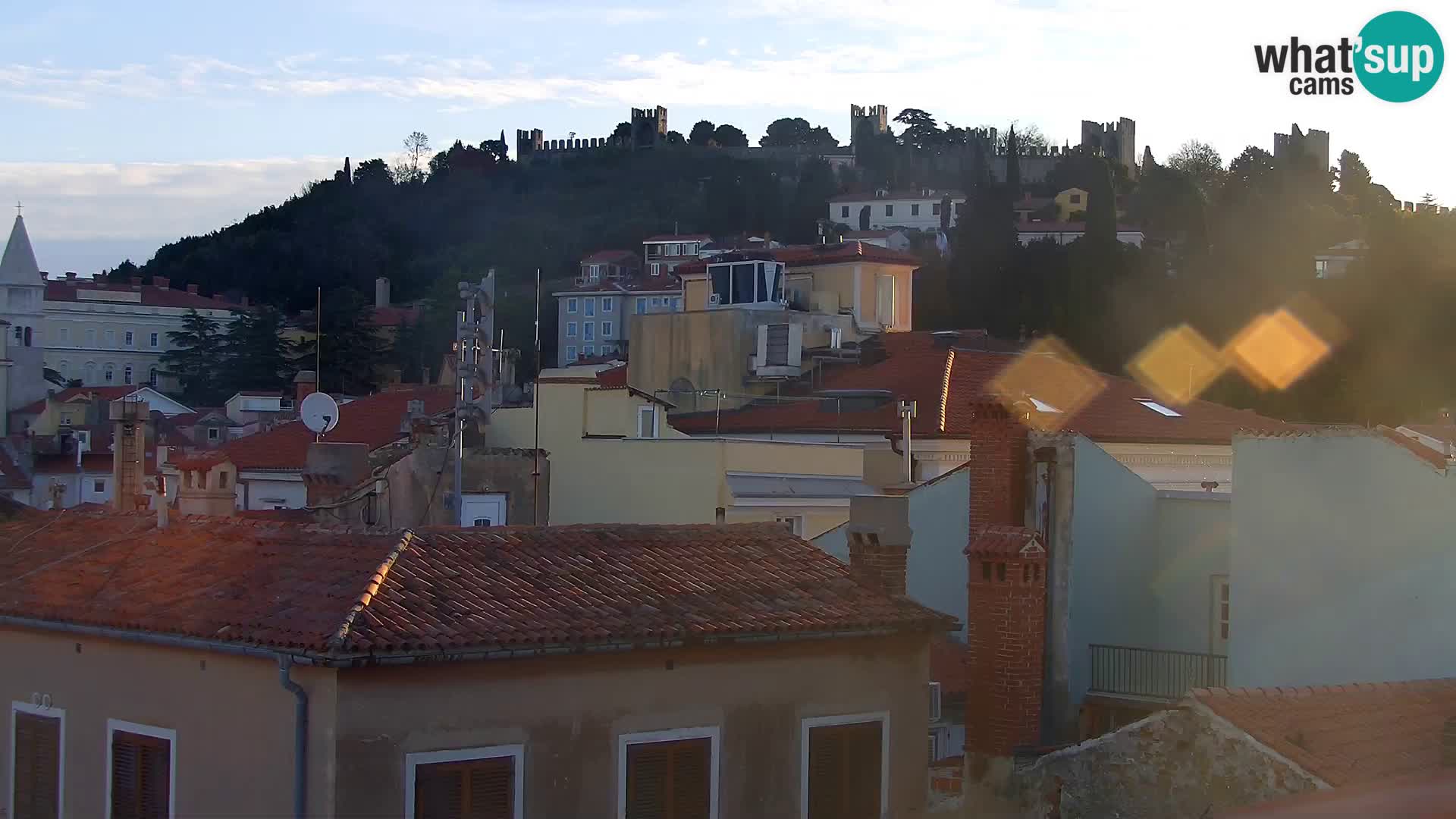 Spletna kamera Piran punta | Piransko nabrežje ¨- Hotel Piran