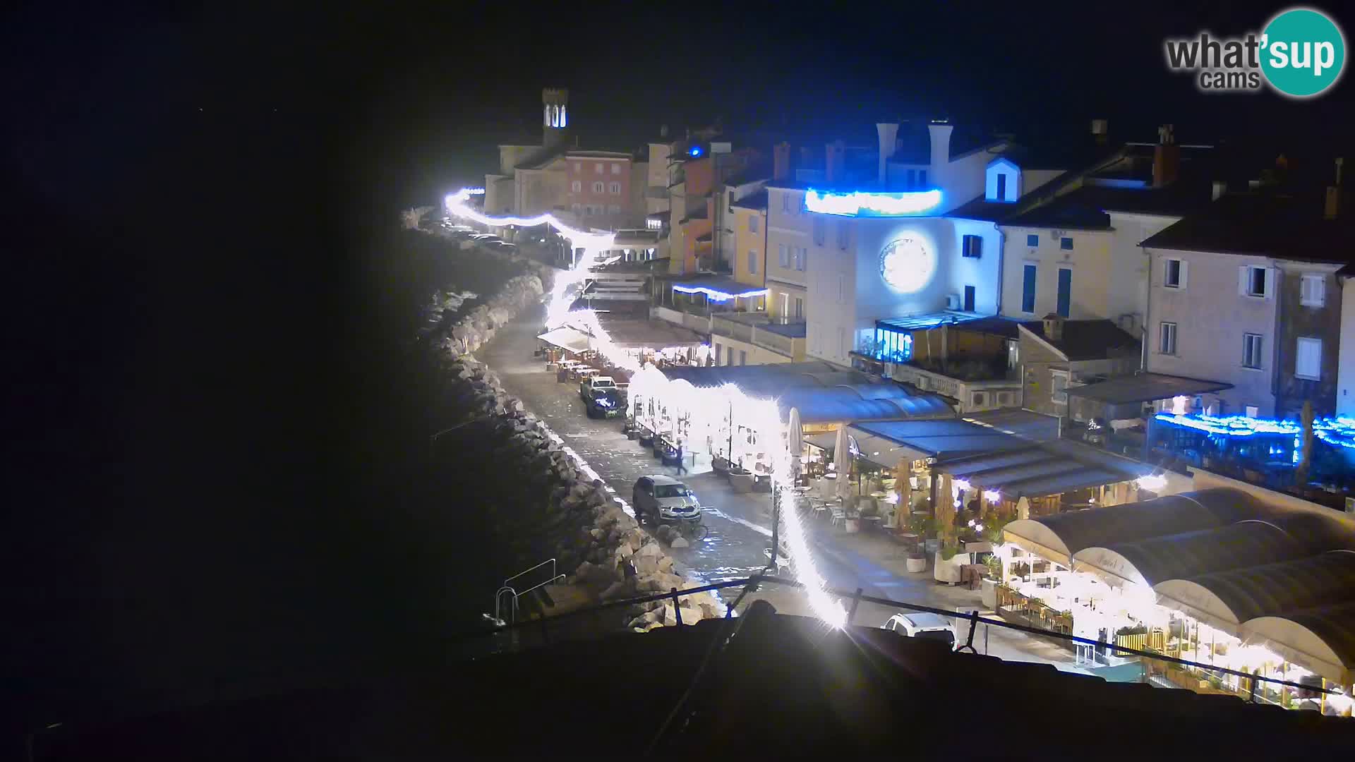 Spletna kamera Piran punta | Piransko nabrežje ¨- Hotel Piran