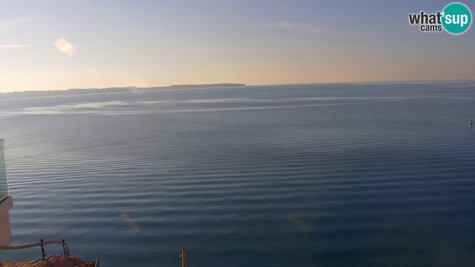 PIRAN Punta webcam | Seaside Promenade | Hotel Piran