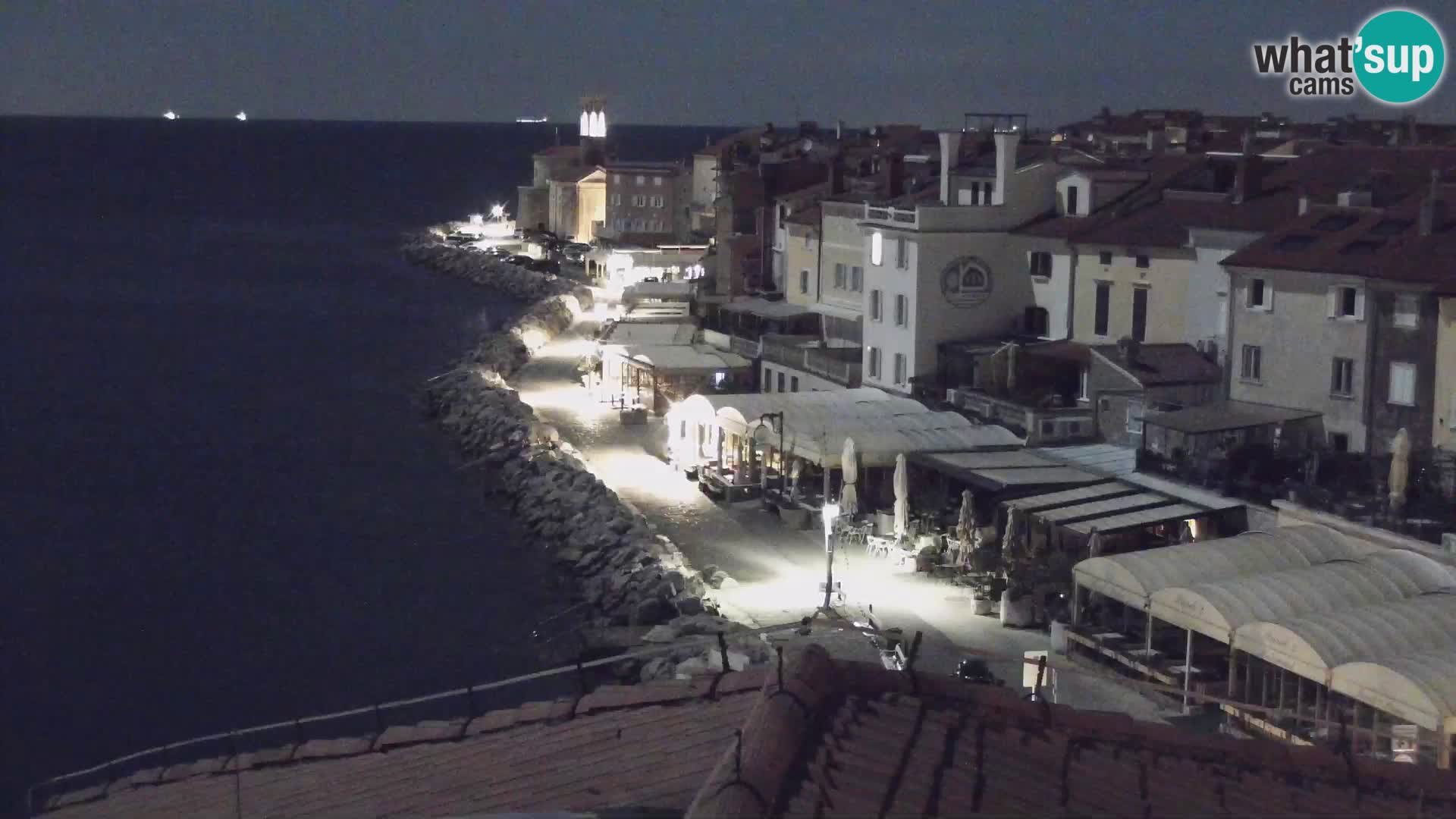 Pirano Webcam | Lungomare di Pirano | Hotel Piran