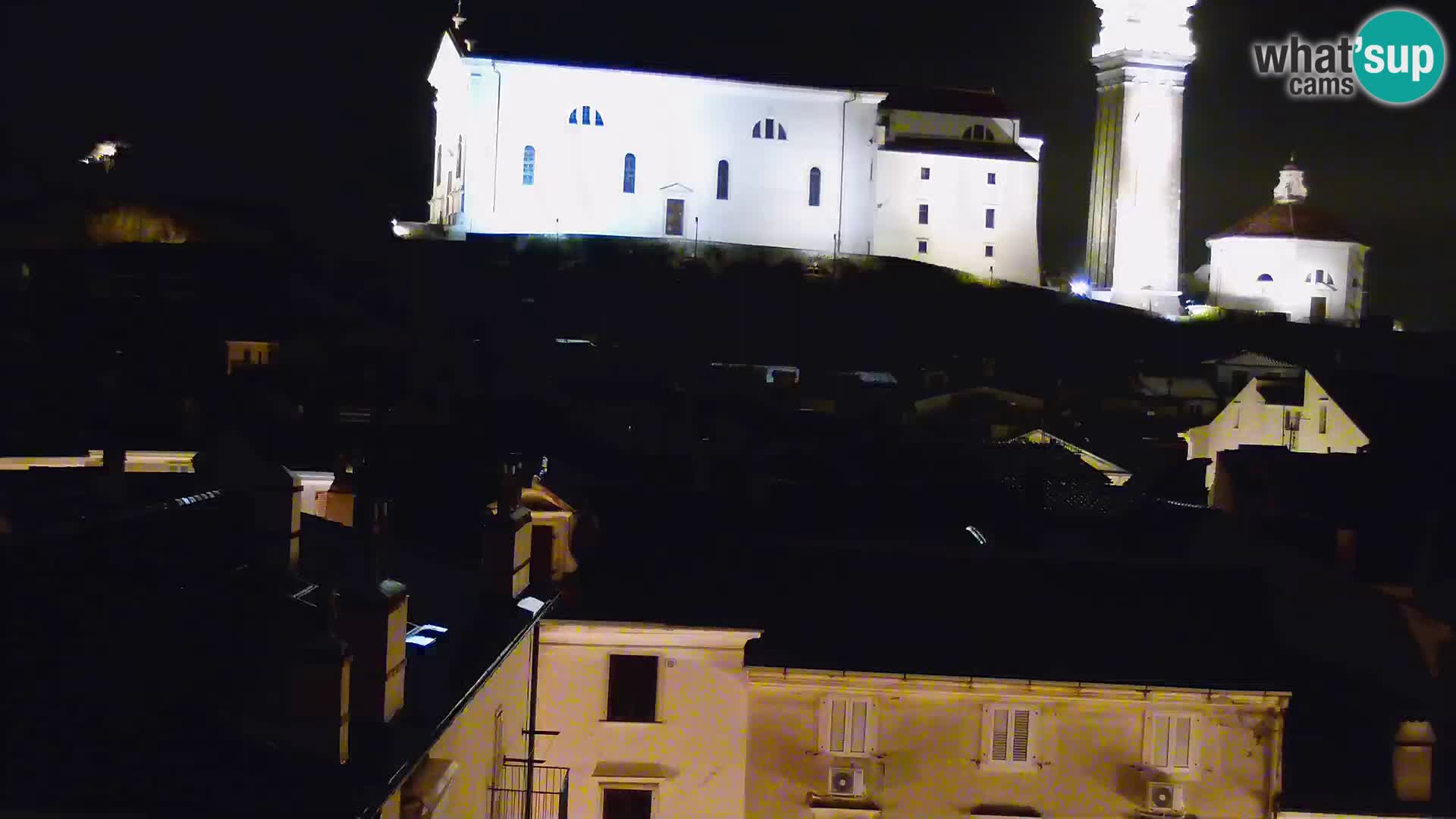 PIRAN Punta webcam | Seaside Promenade | Hotel Piran