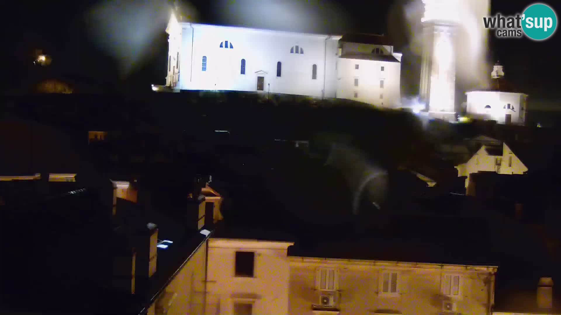 PIRAN Webcam | Strandpromenade Punta | Hotel Piran