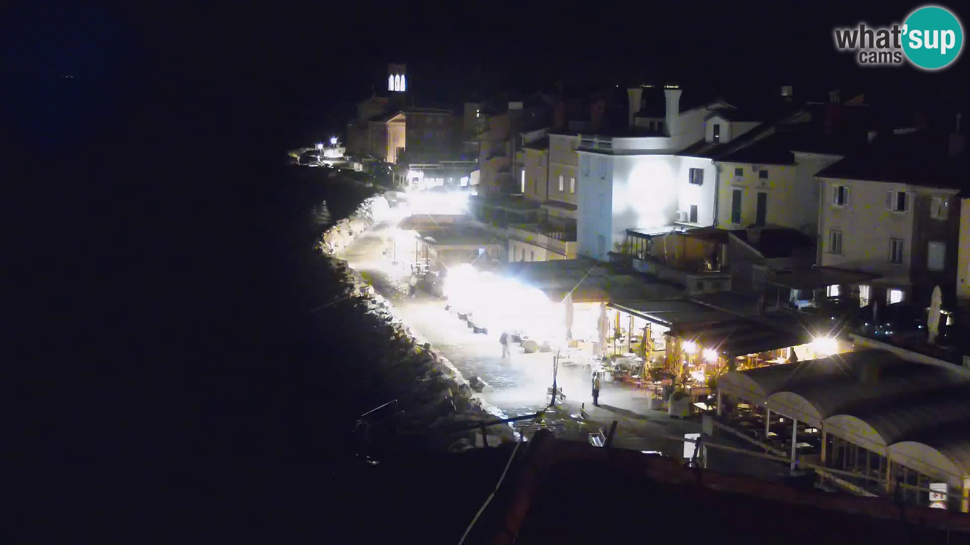 Pirano Webcam | Lungomare di Pirano | Hotel Piran