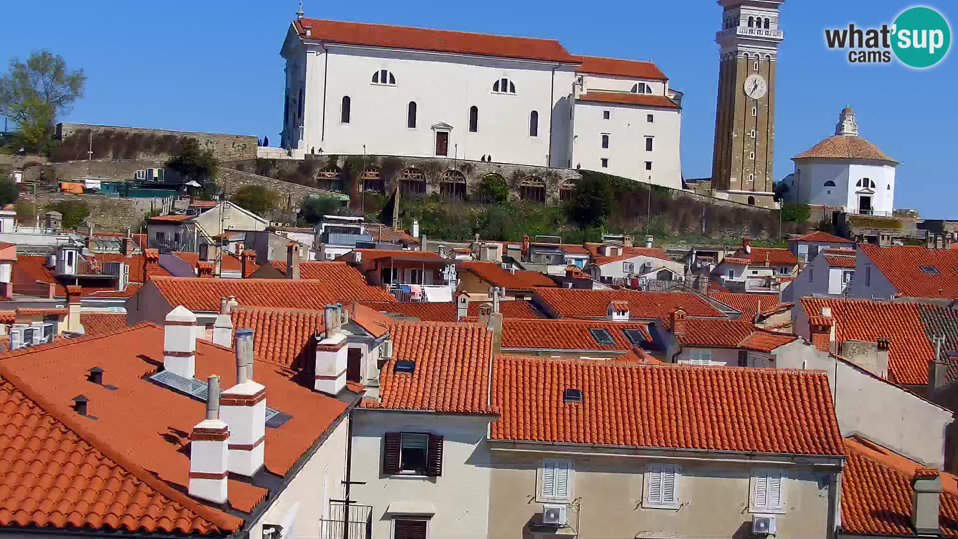 Spletna kamera Piran punta | Piransko nabrežje ¨- Hotel Piran