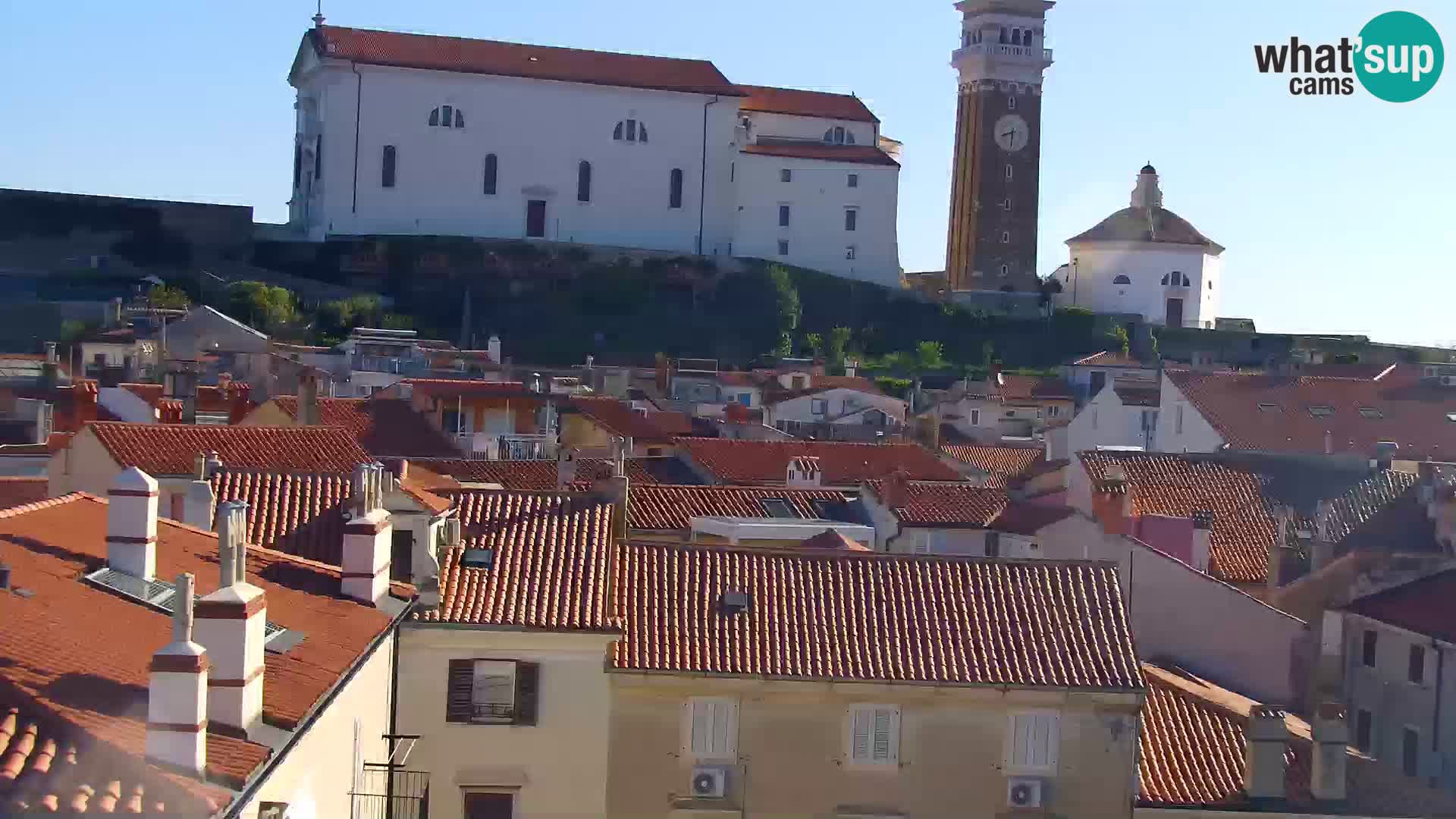 Spletna kamera Piran punta | Piransko nabrežje ¨- Hotel Piran
