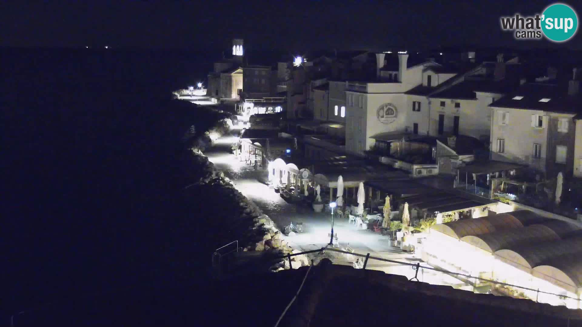 Spletna kamera Piran punta | Piransko nabrežje ¨- Hotel Piran