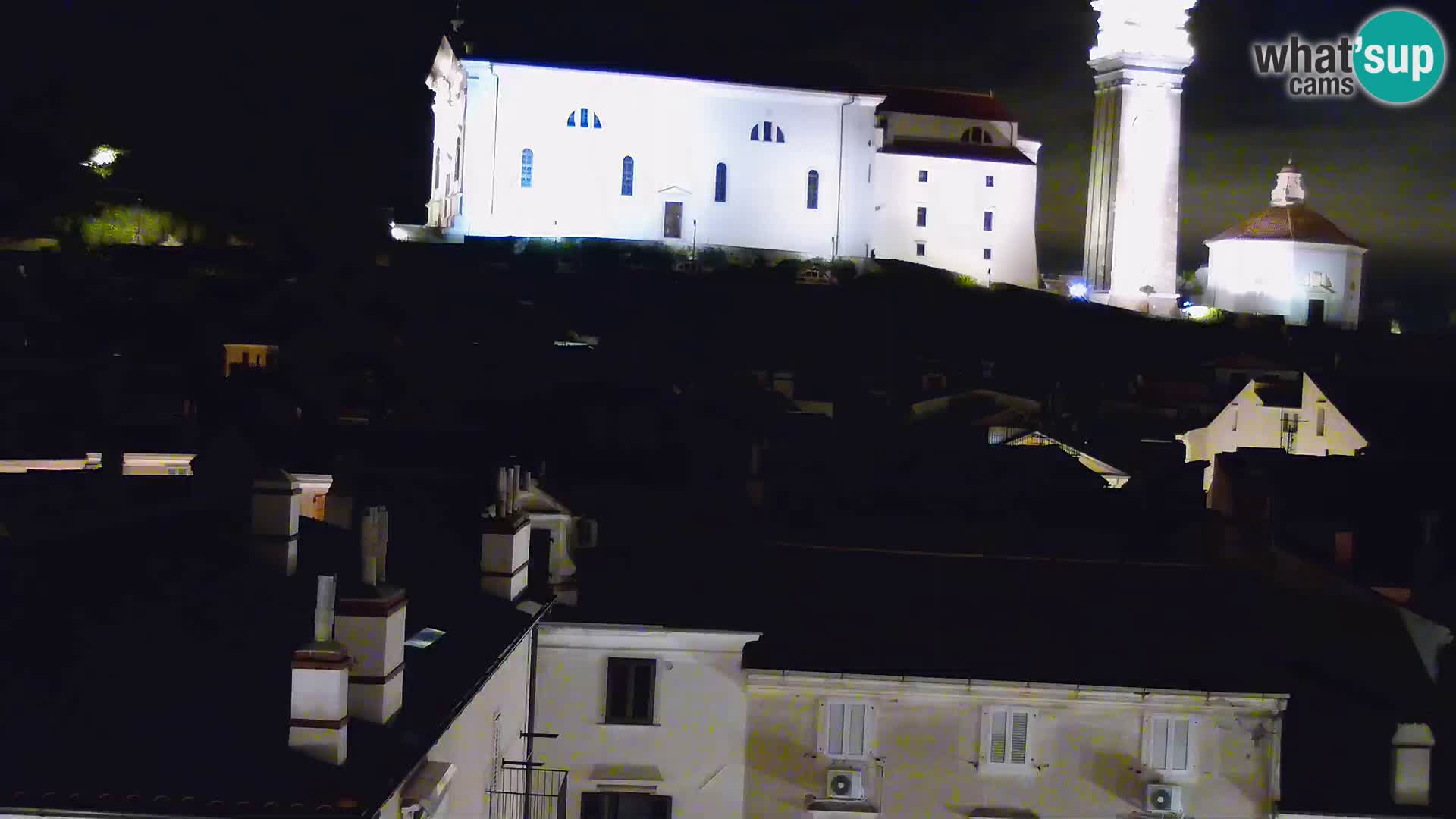 Spletna kamera Piran punta | Piransko nabrežje ¨- Hotel Piran