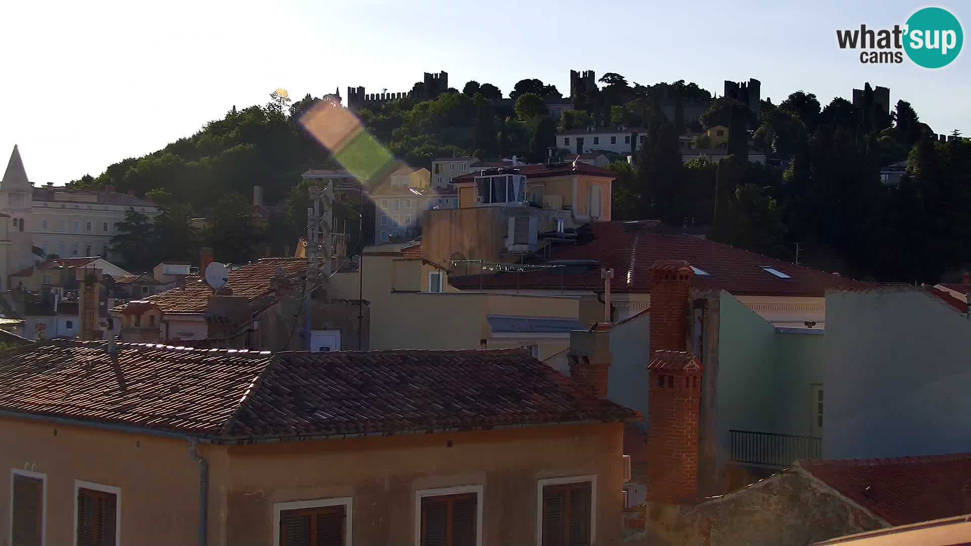Pirano Webcam | Lungomare di Pirano | Hotel Piran