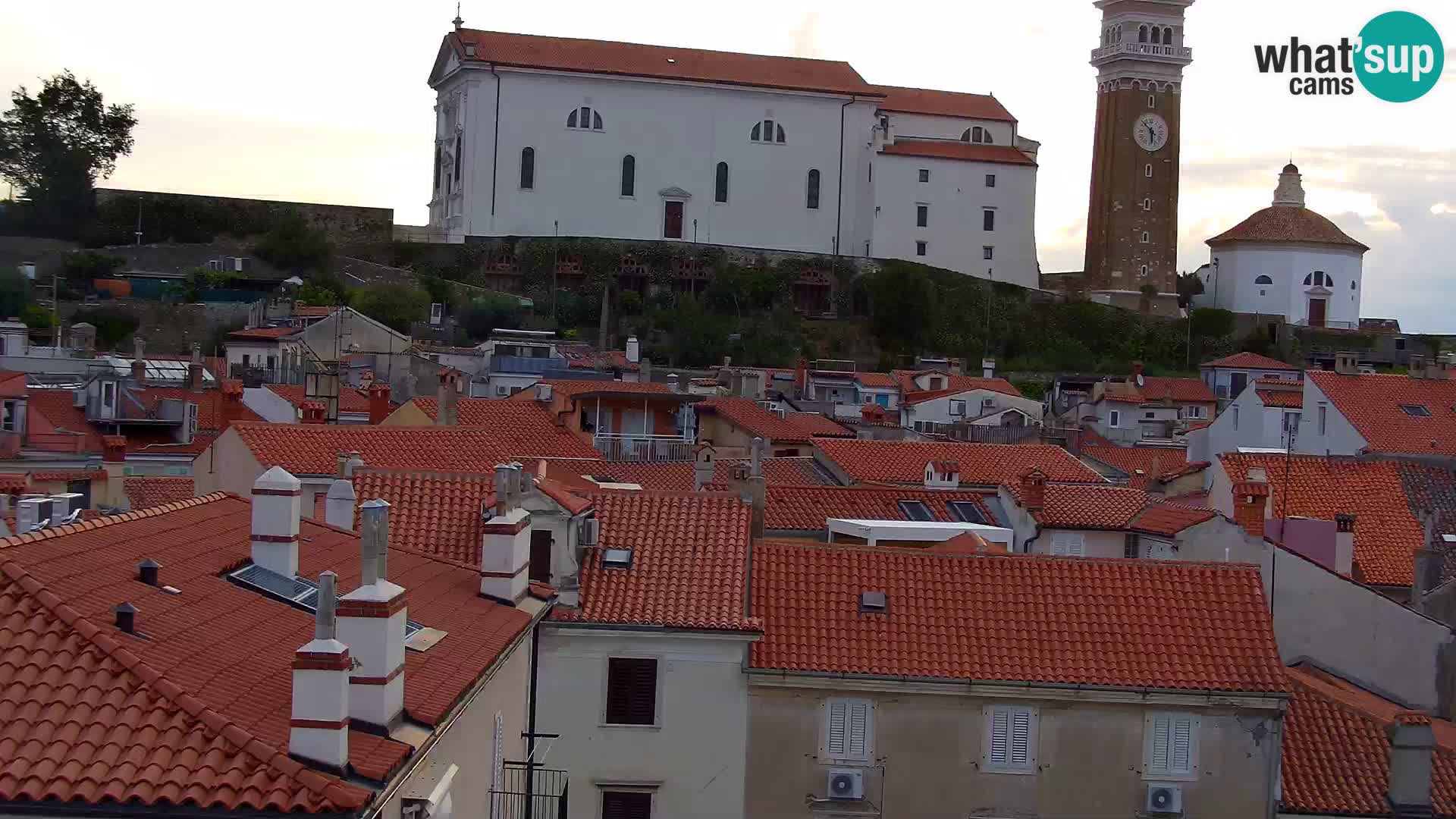 Spletna kamera Piran punta | Piransko nabrežje ¨- Hotel Piran