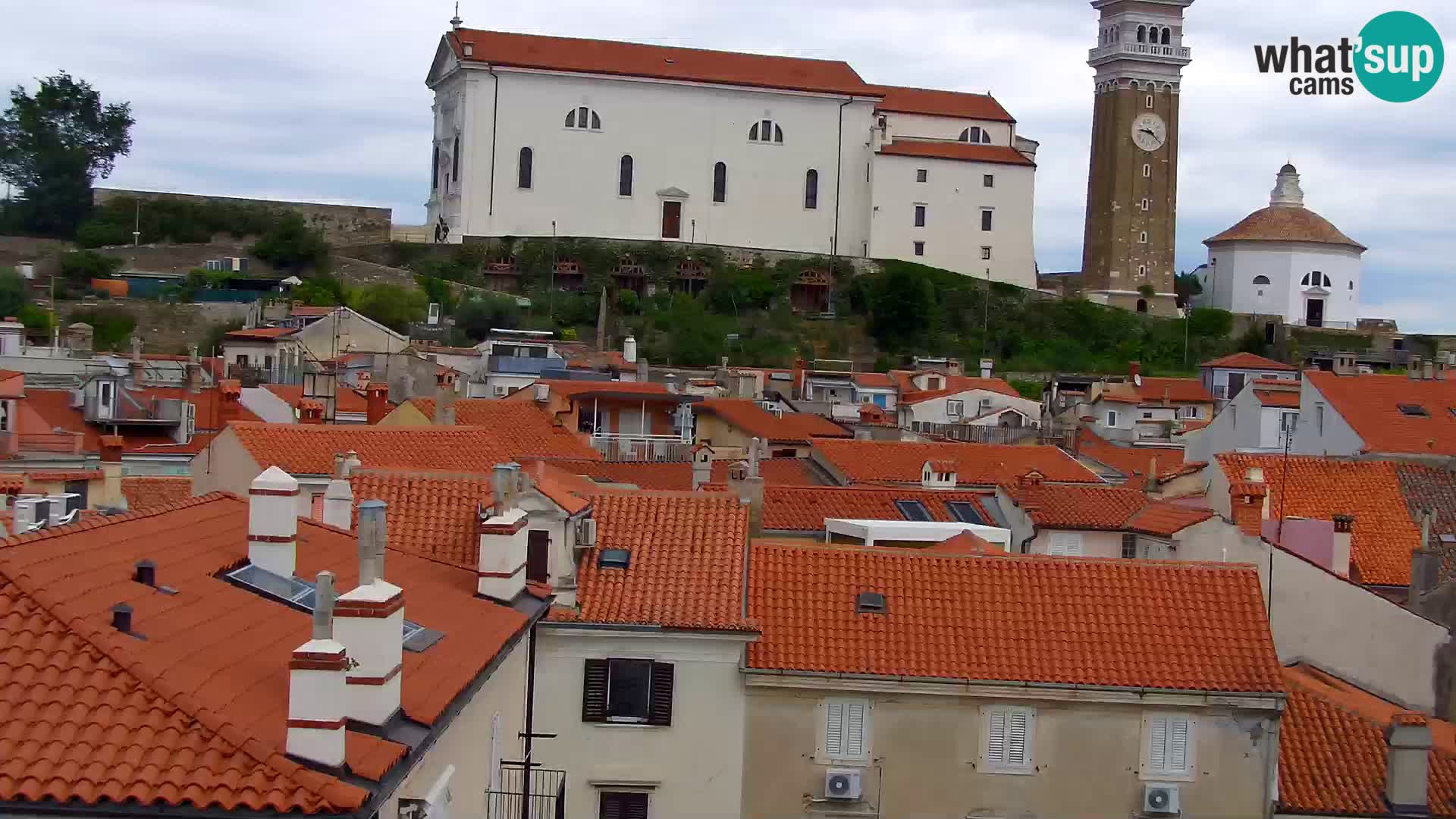 Spletna kamera Piran punta | Piransko nabrežje ¨- Hotel Piran