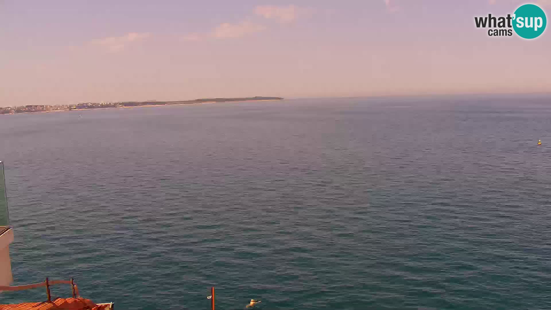PIRAN Punta webcam | Seaside Promenade | Hotel Piran