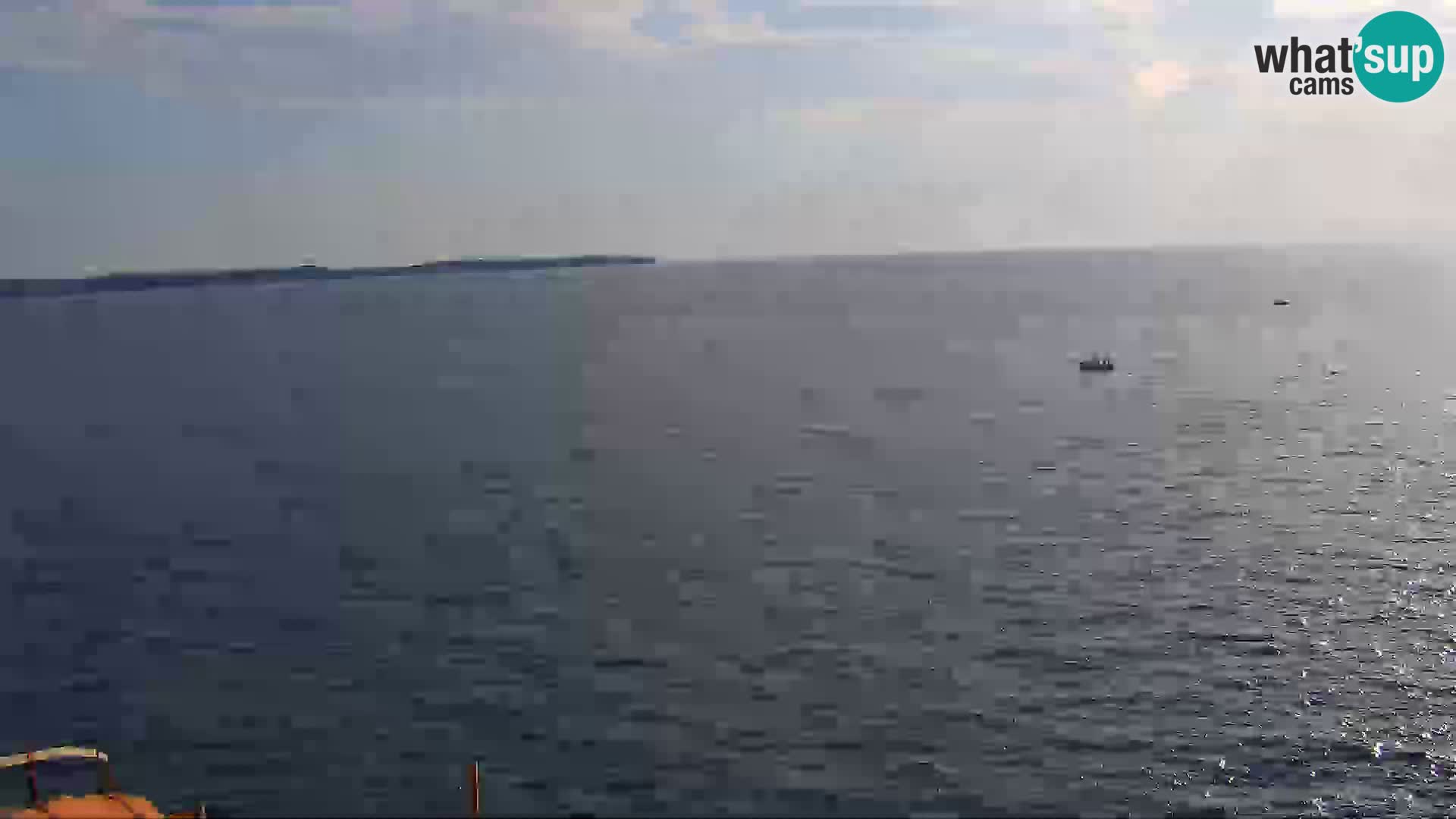 PIRAN Punta webcam | Seaside Promenade | Hotel Piran