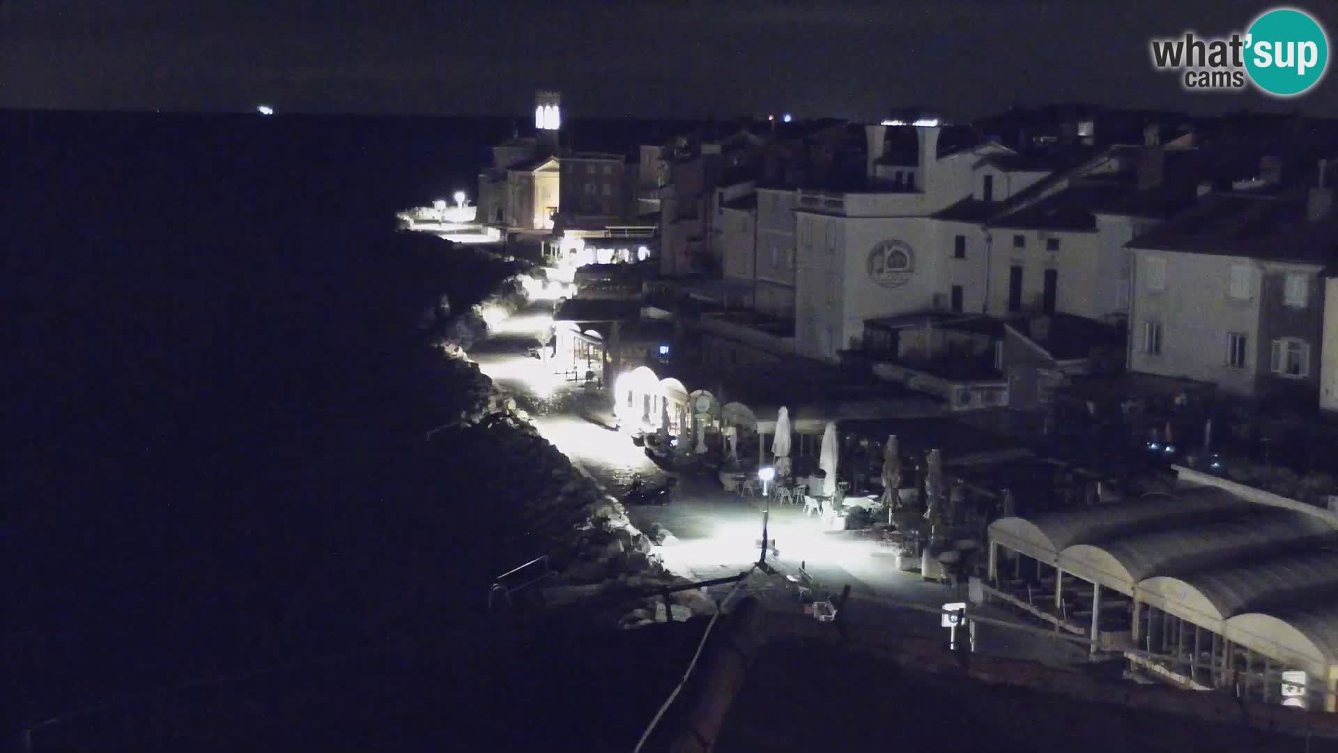 Spletna kamera Piran punta | Piransko nabrežje ¨- Hotel Piran