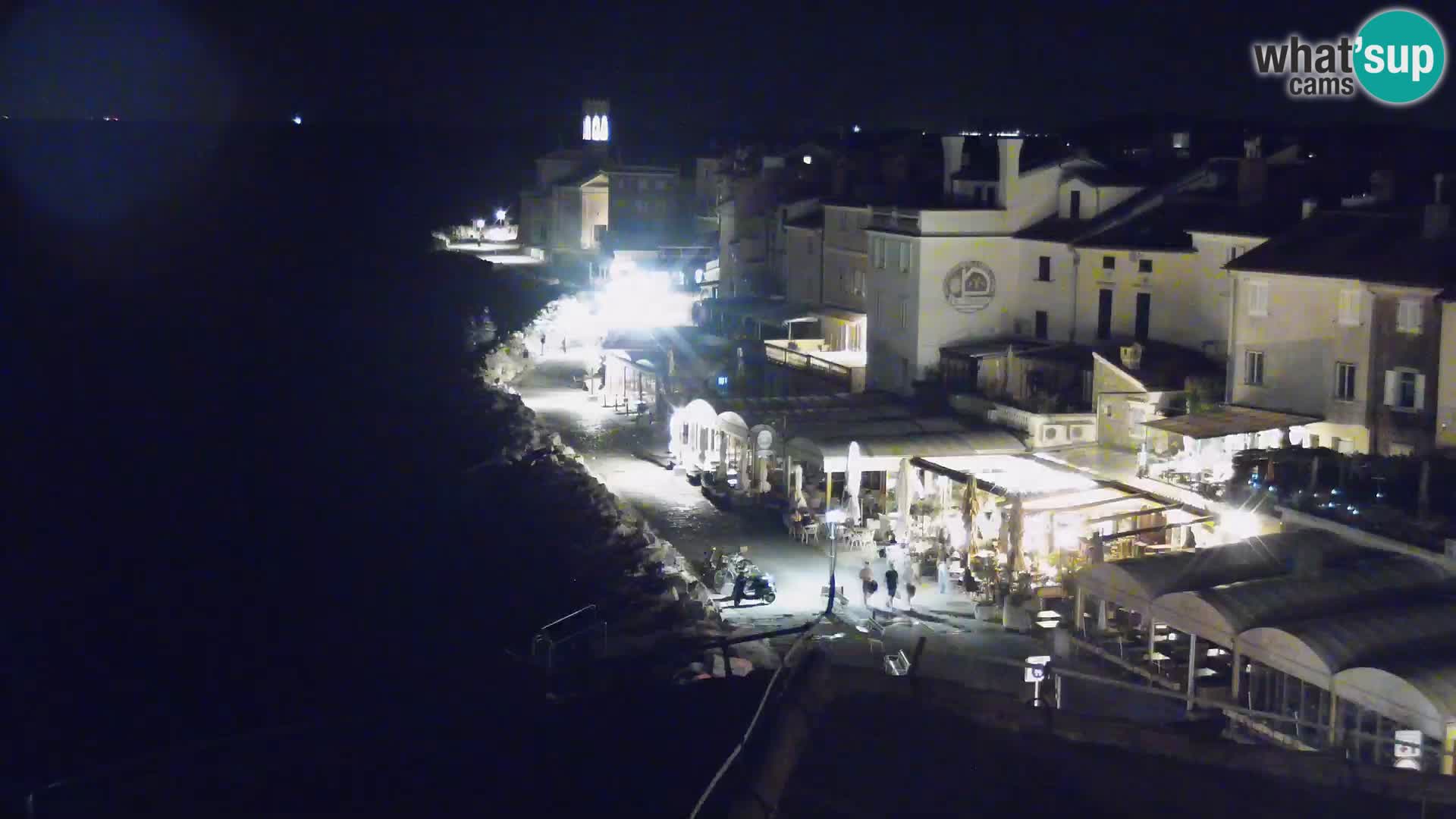Pirano Webcam | Lungomare di Pirano | Hotel Piran