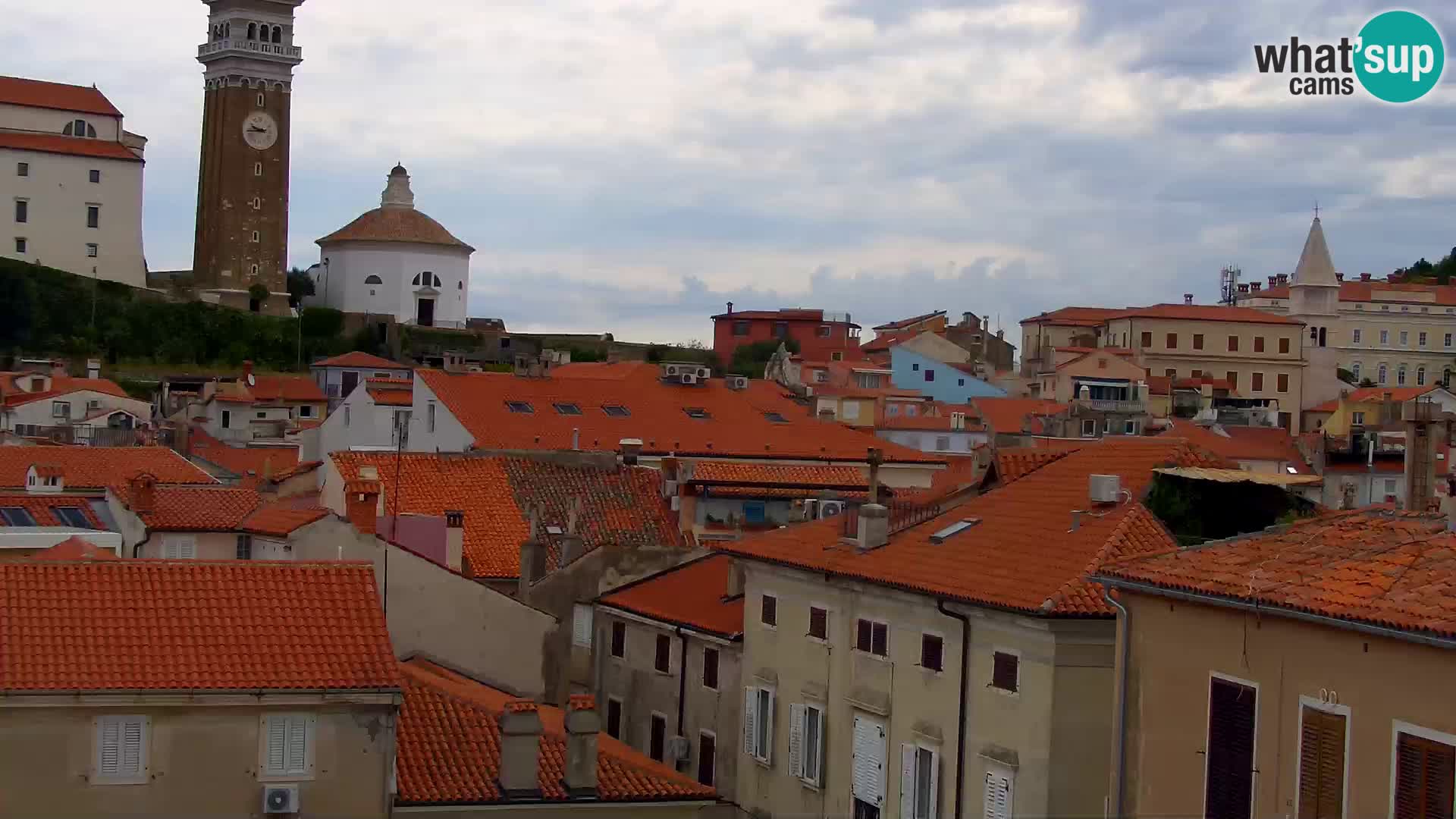 Spletna kamera Piran punta | Piransko nabrežje ¨- Hotel Piran