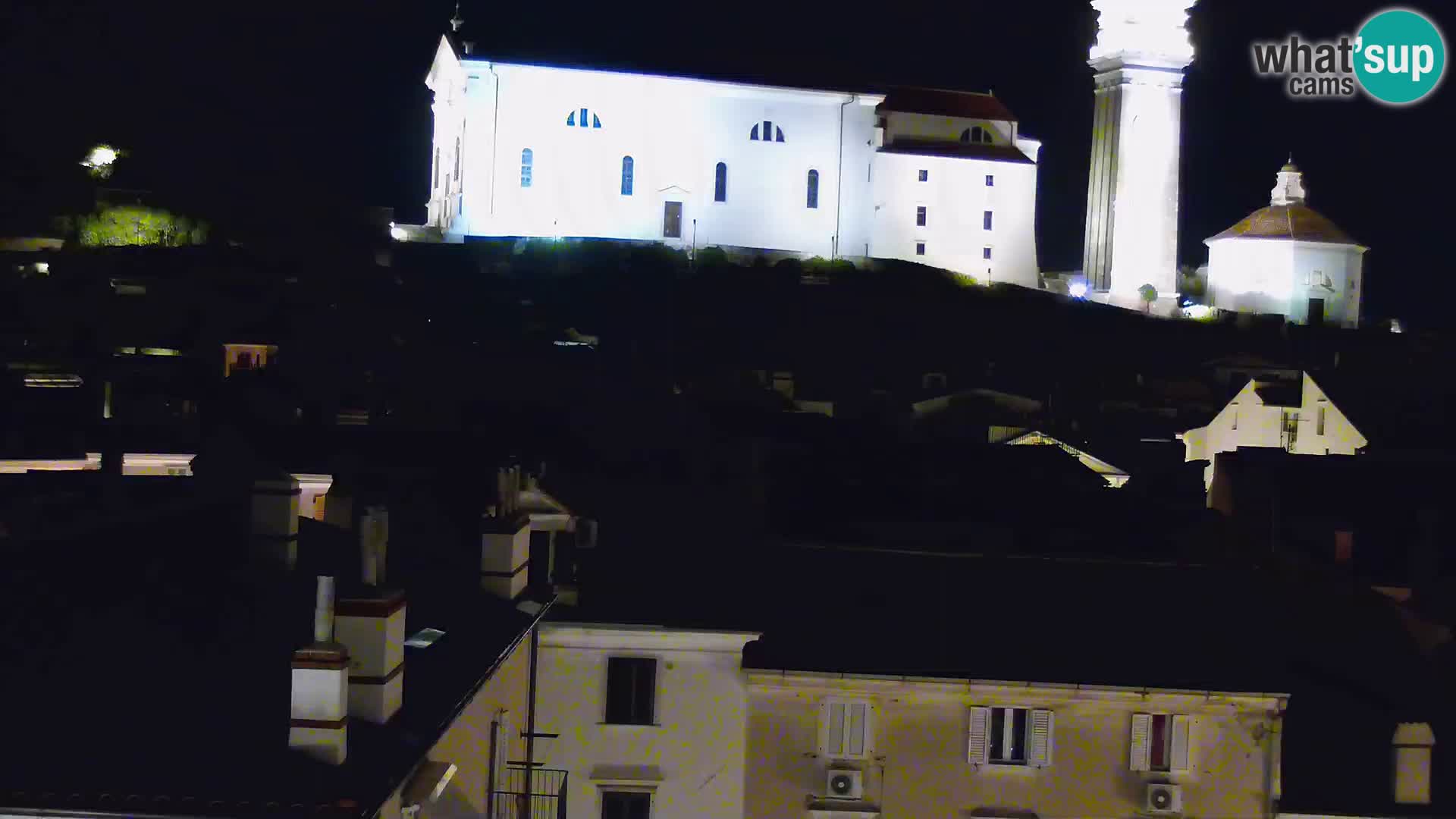 PIRAN Webcam | Strandpromenade Punta | Hotel Piran