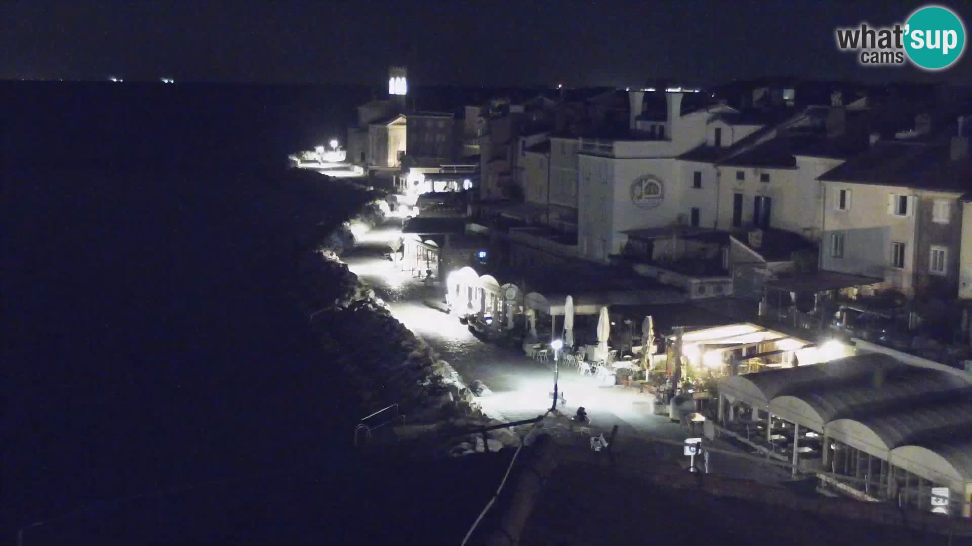 Pirano Webcam | Lungomare di Pirano | Hotel Piran