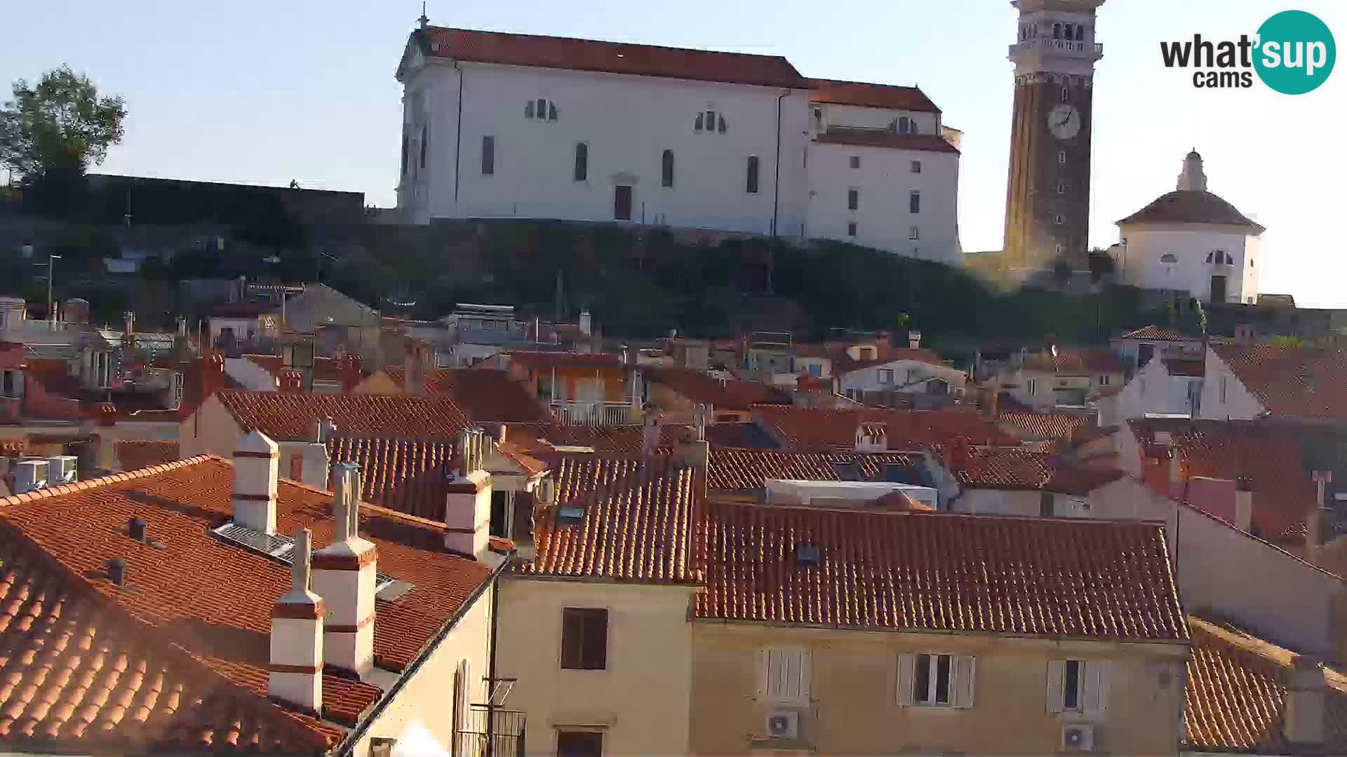 Spletna kamera Piran punta | Piransko nabrežje ¨- Hotel Piran